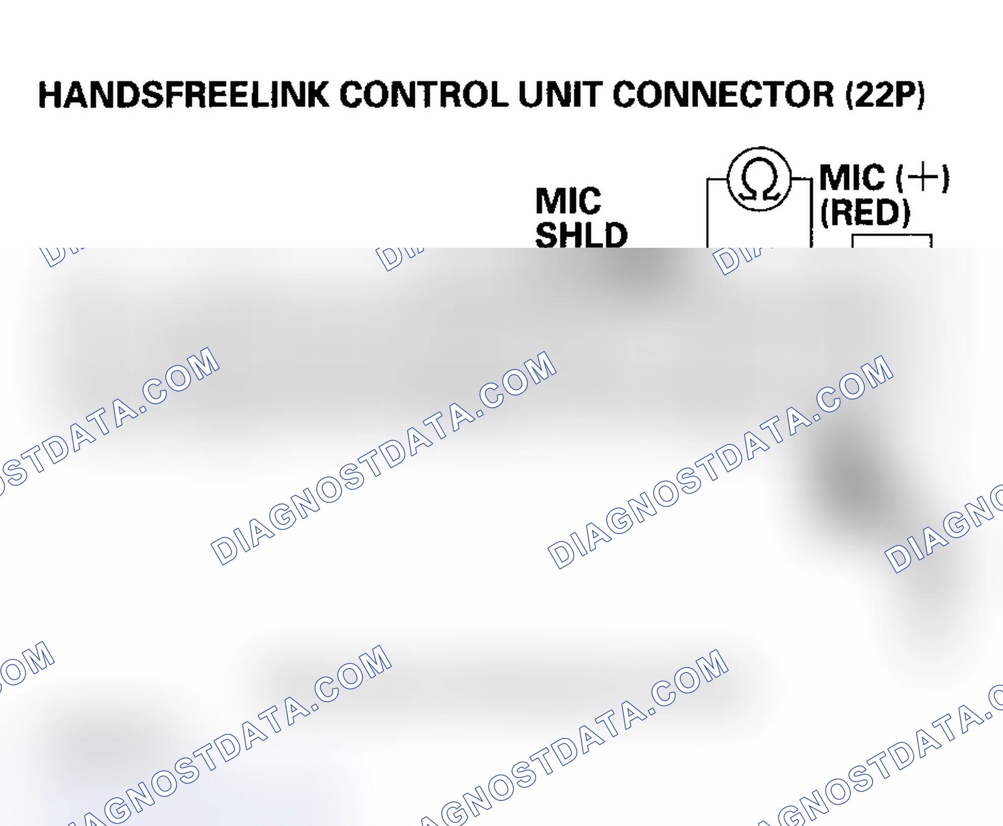 Scheme 25: DTC B1776: Microphone Input/Output Short to Ground/Open