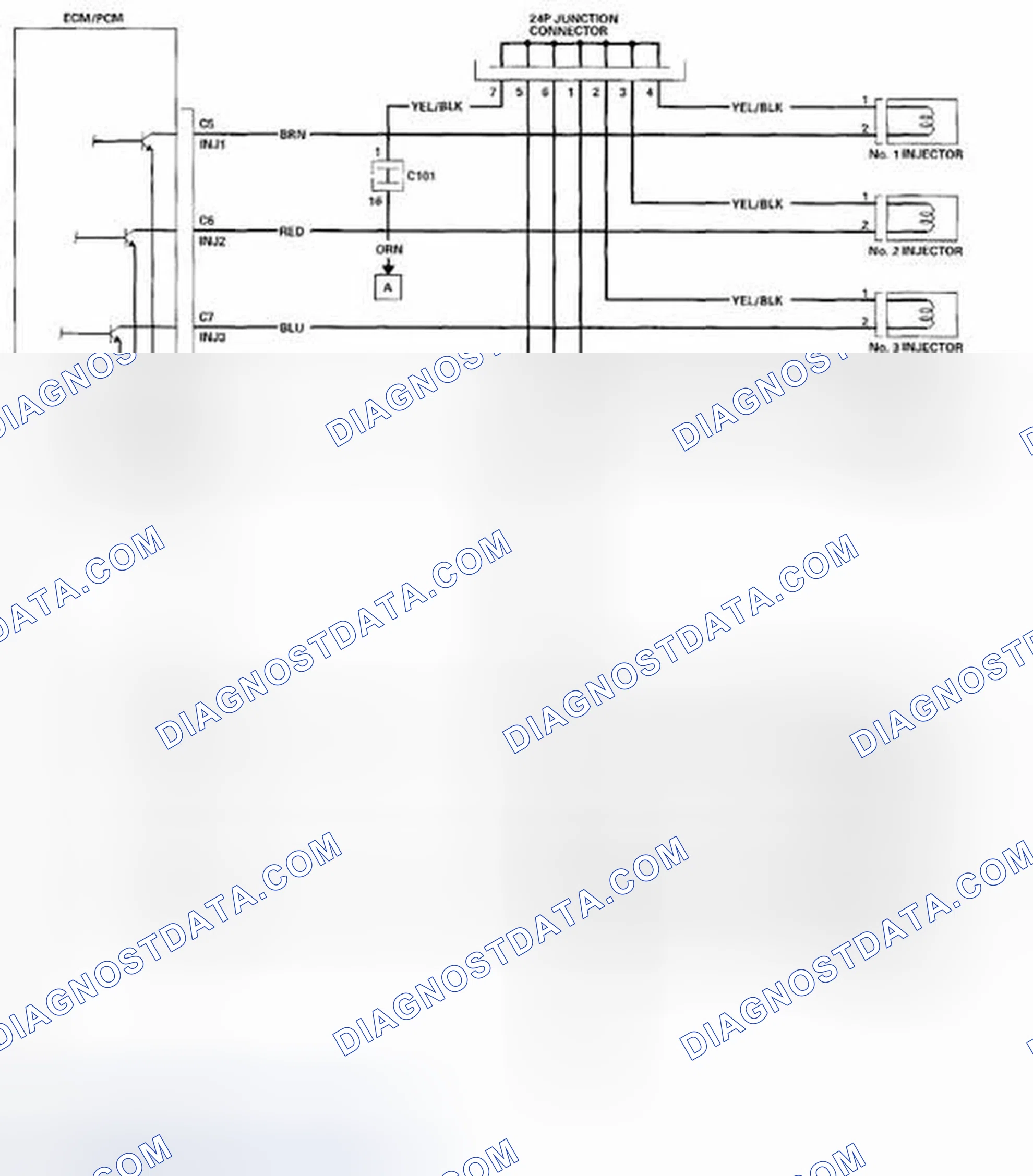 Scheme 911: ECM/PCM Circuit Diagram