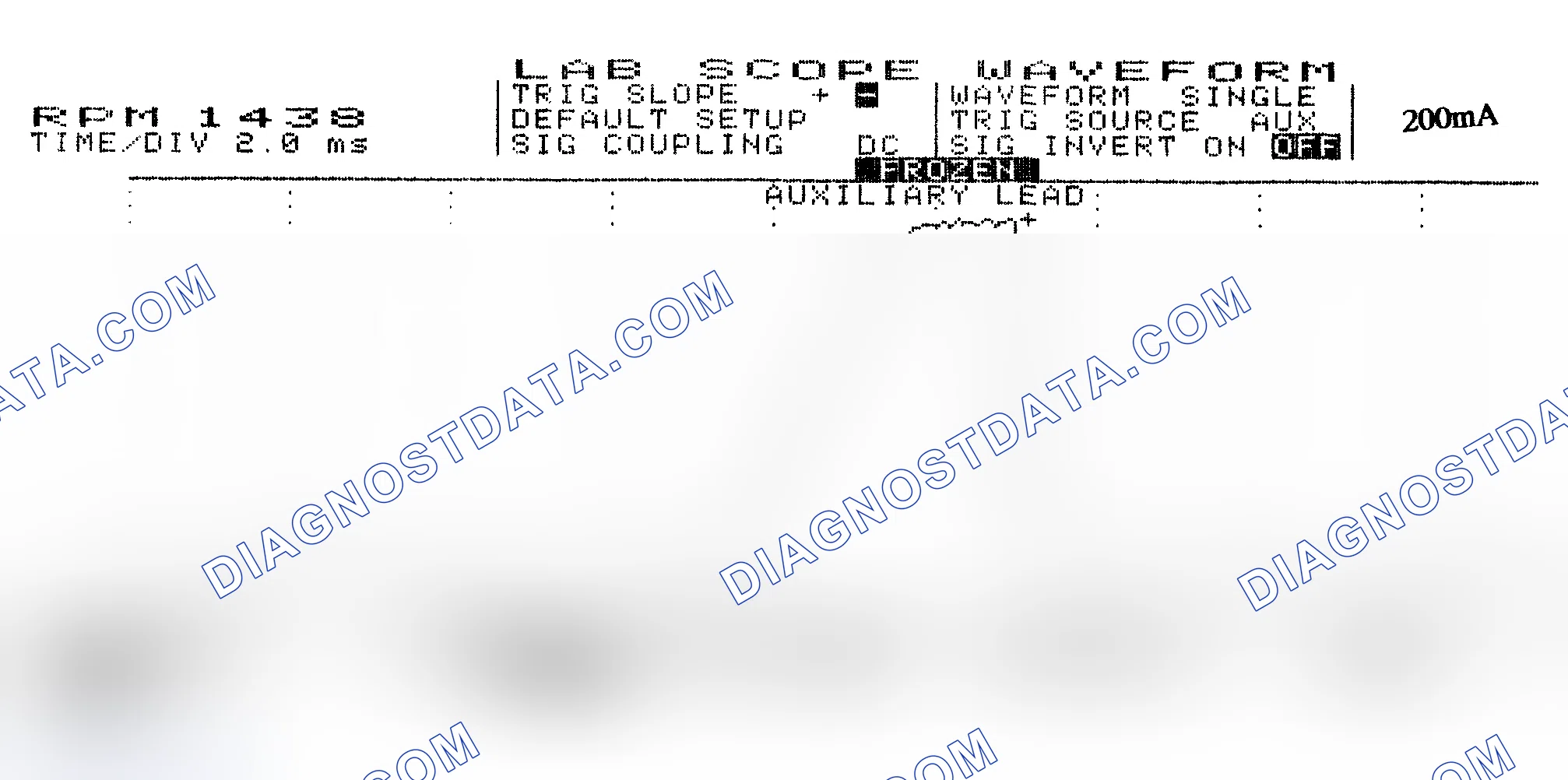 Scheme 15: Single Injector w/Normal Current Flow - Current Pattern