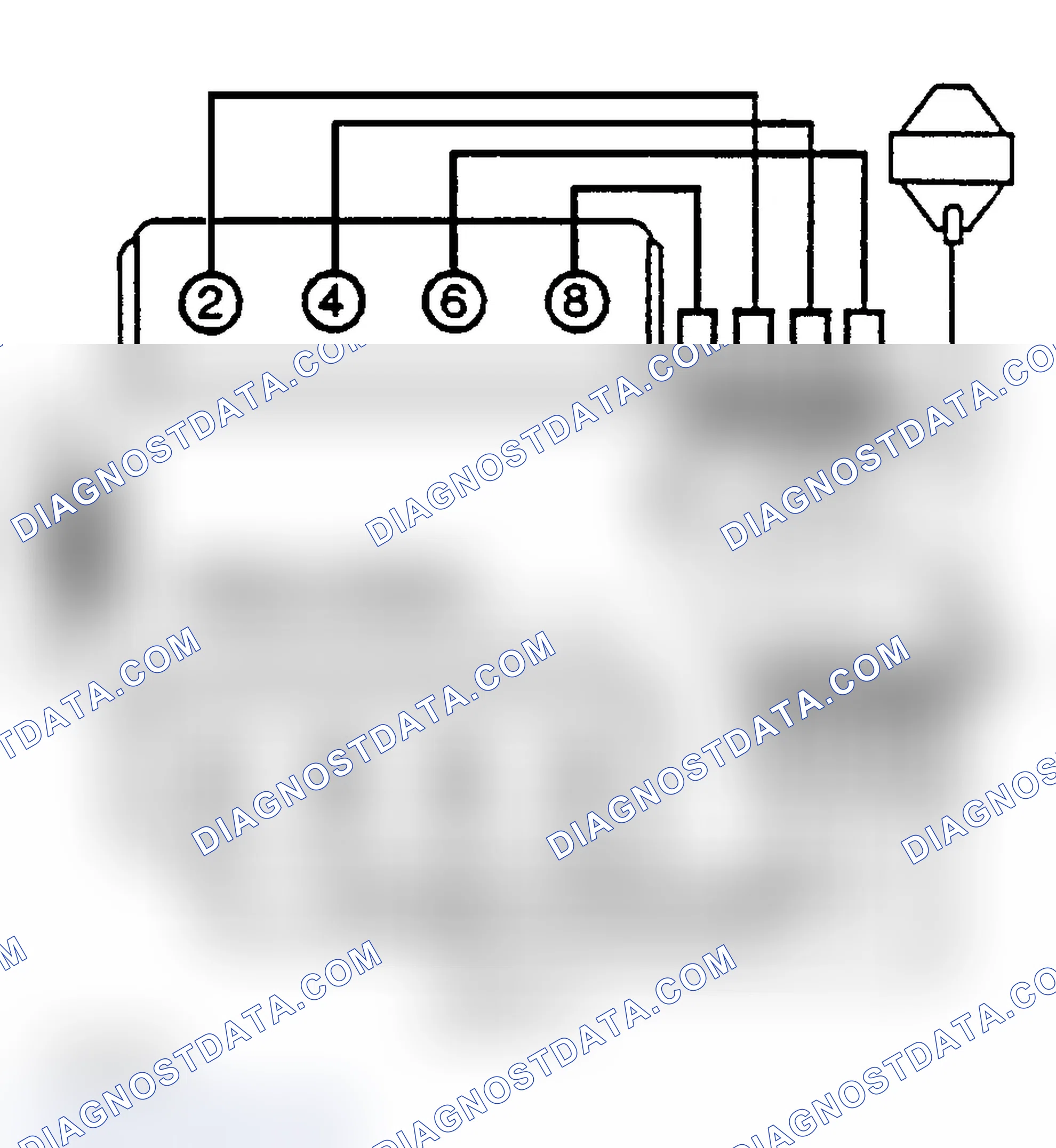Scheme 7: Firing Order (5.0L & 5.7L)