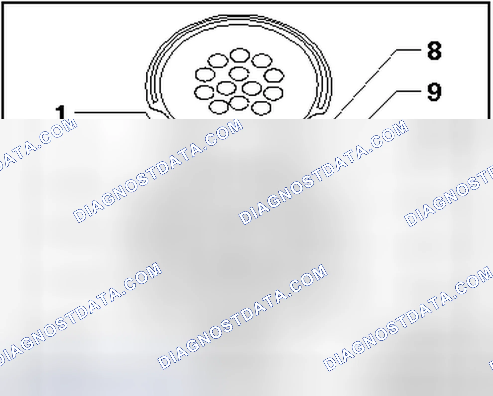 Scheme 1: 13-PIN TRAILER SOCKET