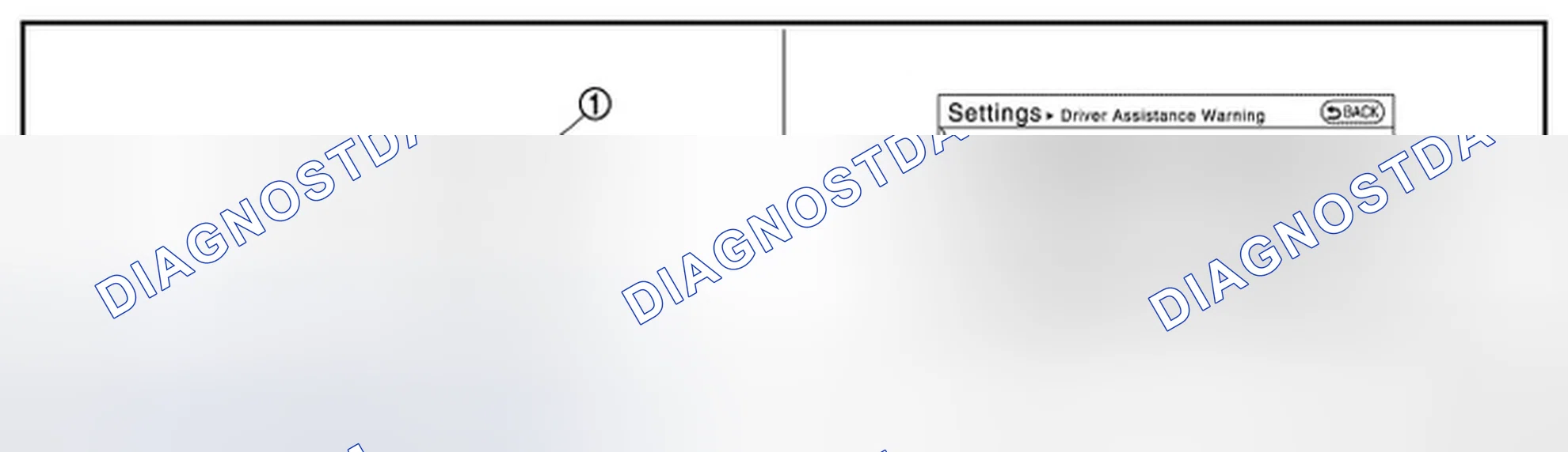 Scheme 150: LANE DEPARTURE WARNING (LDW) SYSTEM: Switch Name and Function