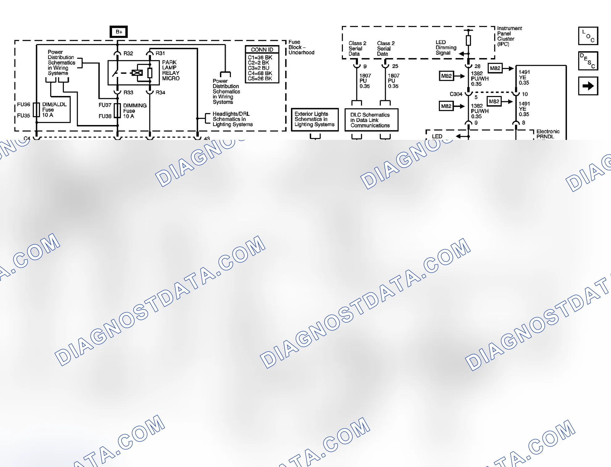 Scheme 18: Interior Lights Dimming Schematics