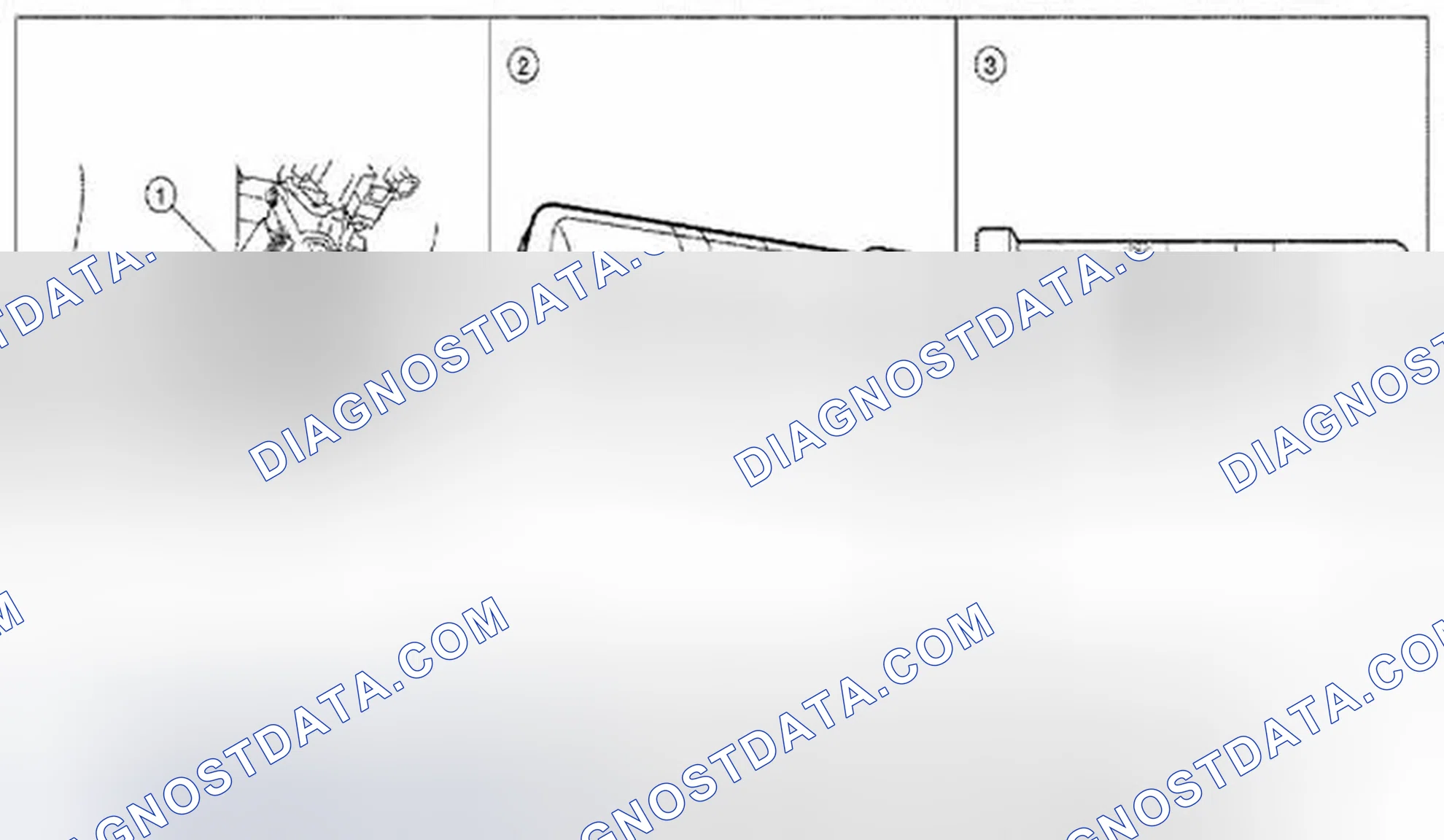 Scheme 20: Combination Switch Reading System: Component Parts Location