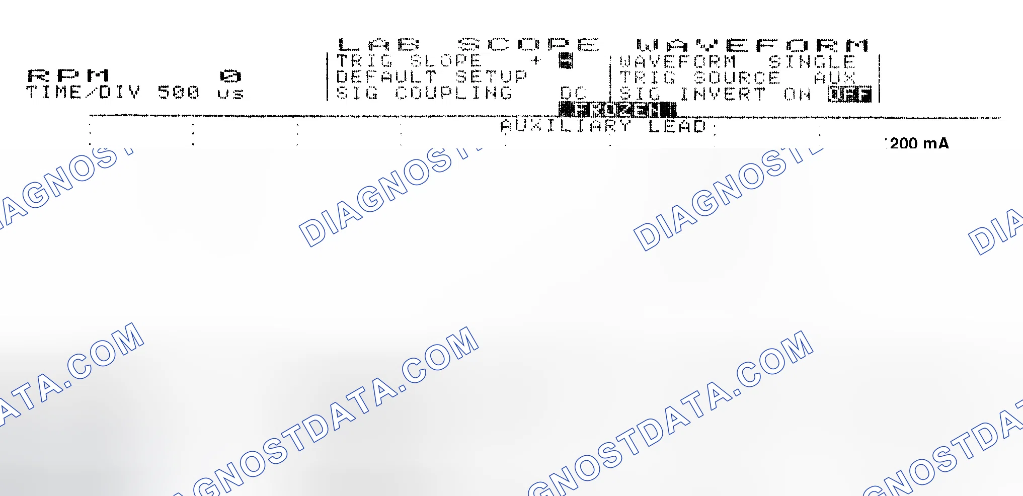 Scheme 17: Single Injector w/Normal Current Flow - Current Pattern