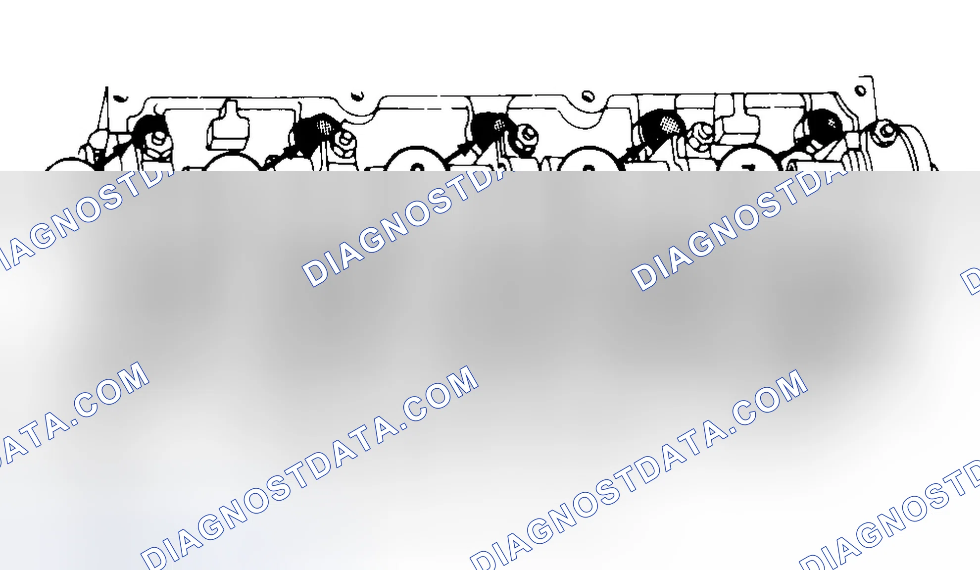 Scheme 7: Typical Cylinder Head Tightening or Loosening Sequence
