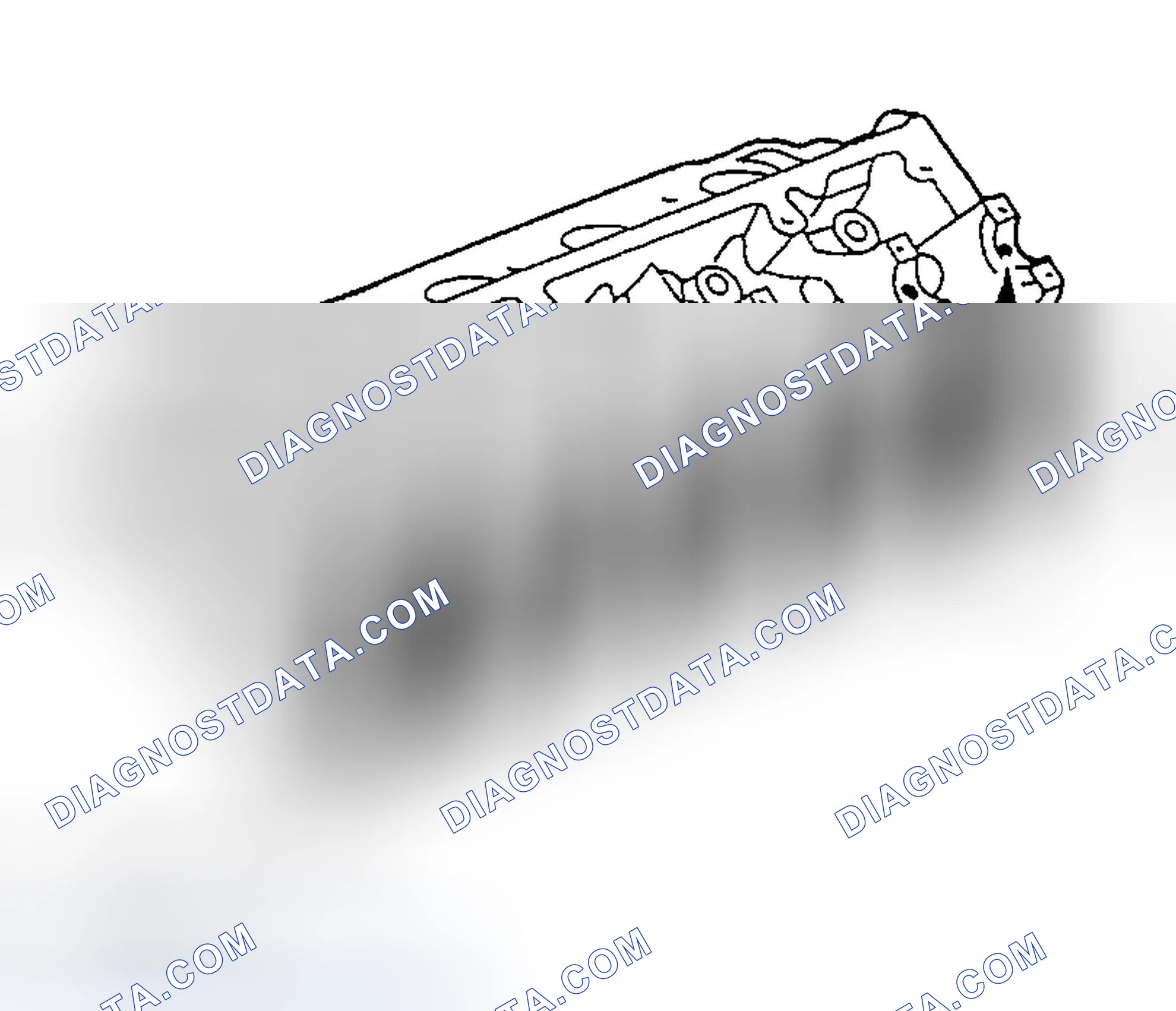 Scheme 665: Items 14-12: Camshaft Bearing Cap and Camshaft Assembly Note