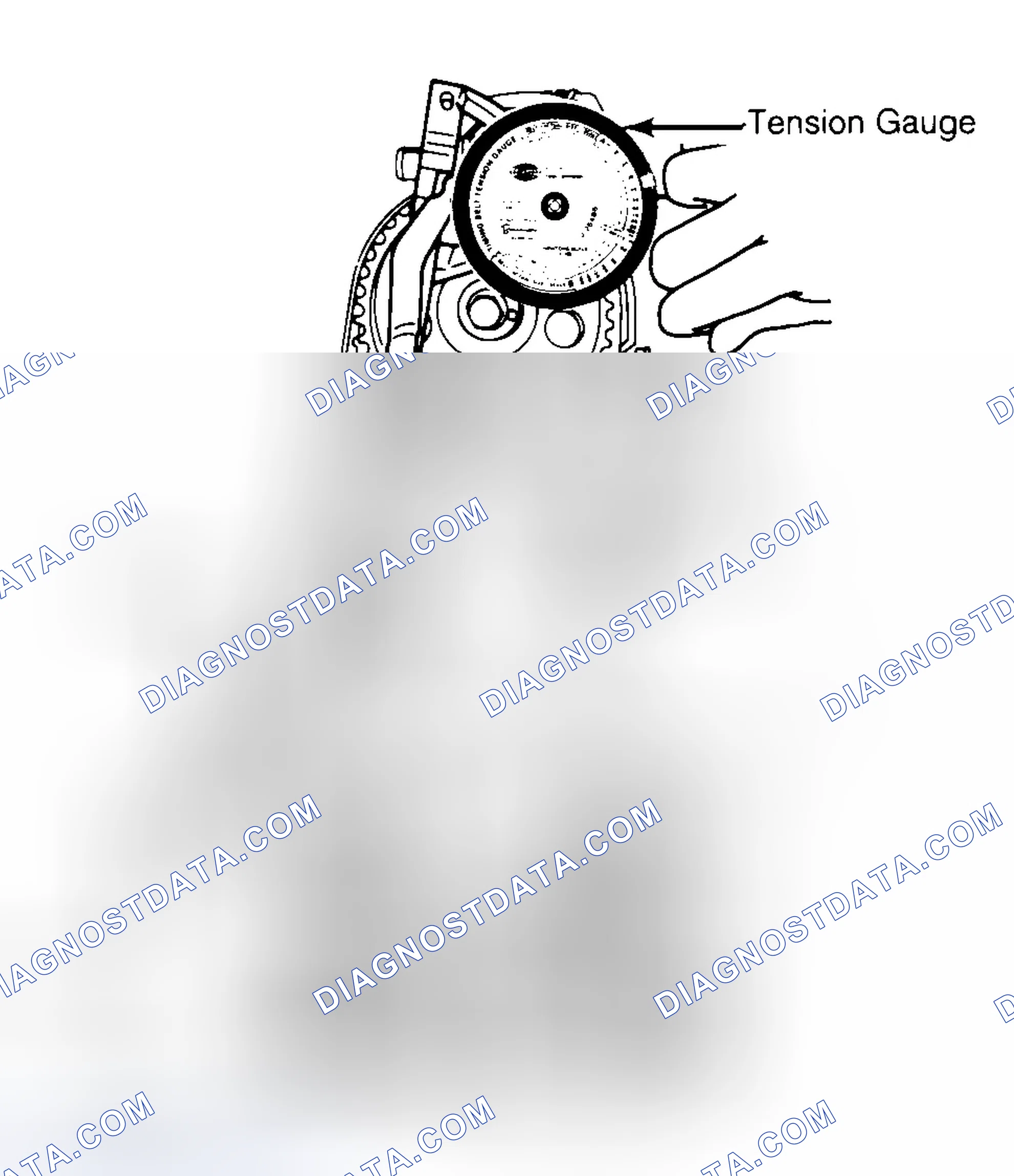 Scheme 3: Adjusting Typical Timing Belt Tension