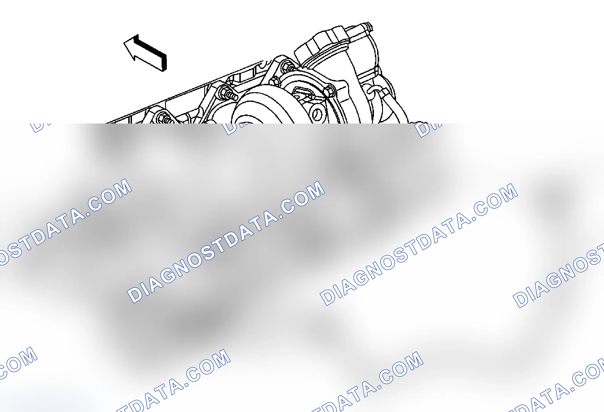 Scheme 3: Turbocharger Coolant Return Pipe Replacement