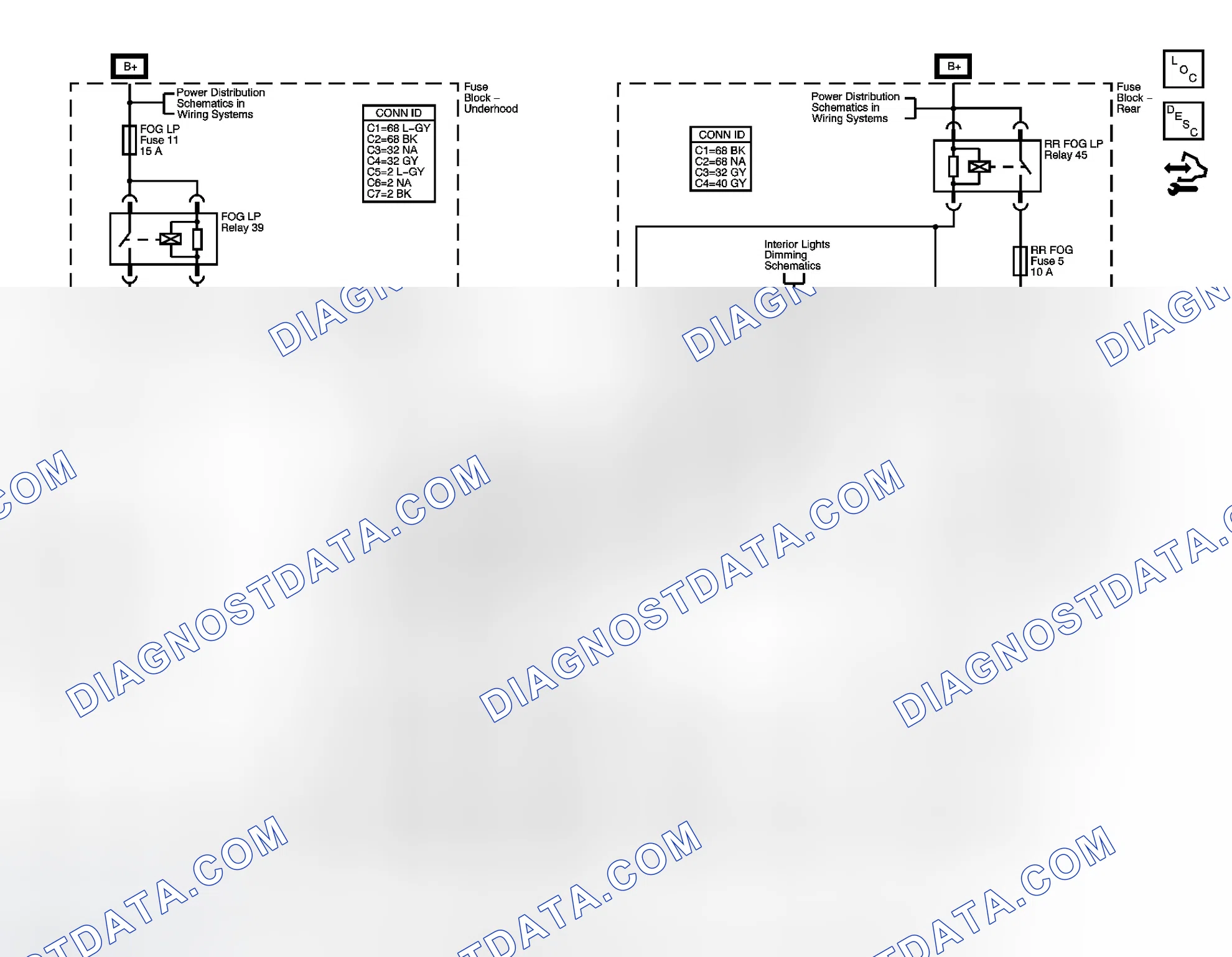 Scheme 3: Fog Lights Schematics