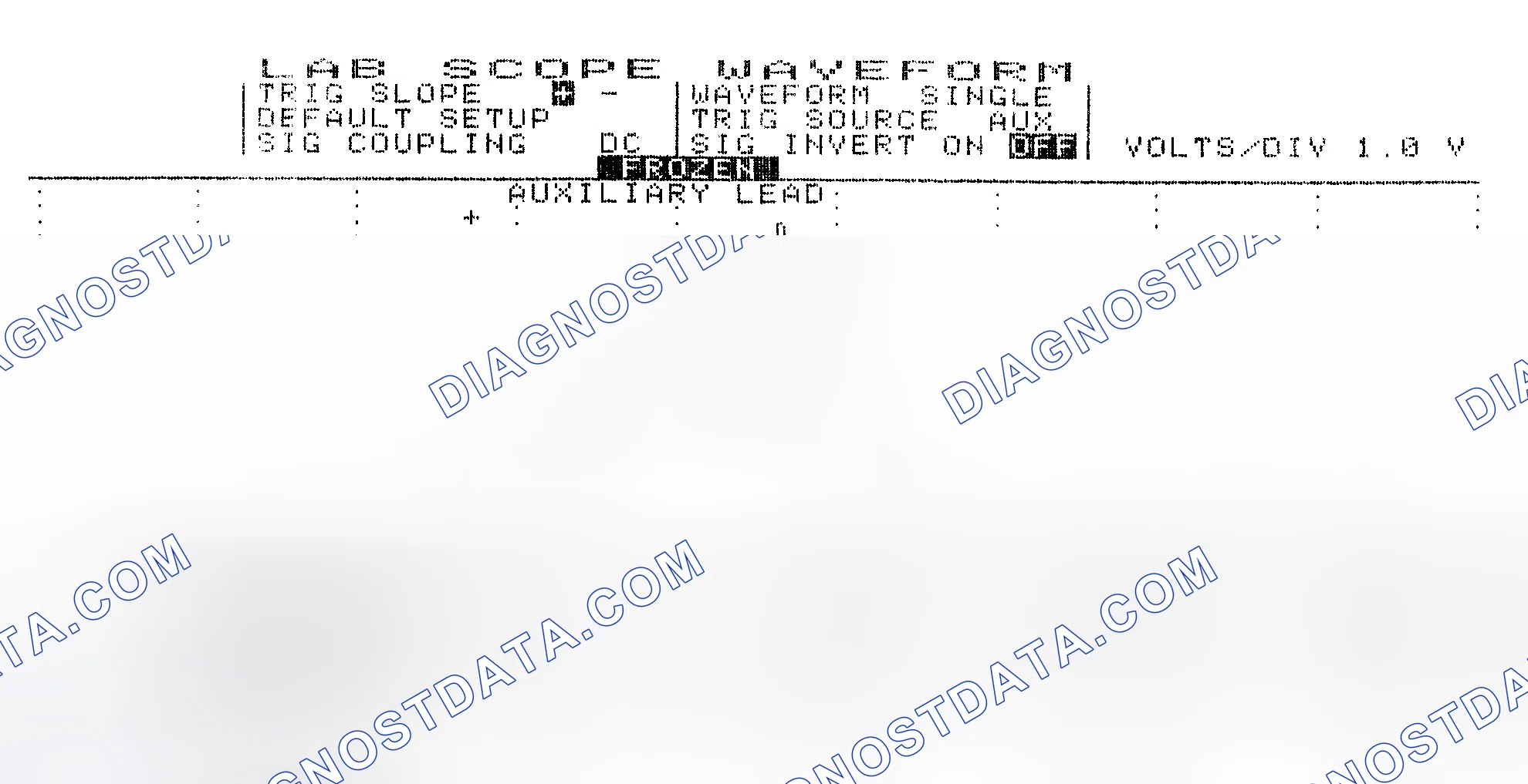 Scheme 19: Single Injector w/Excessive Current Flow - Current Pattern