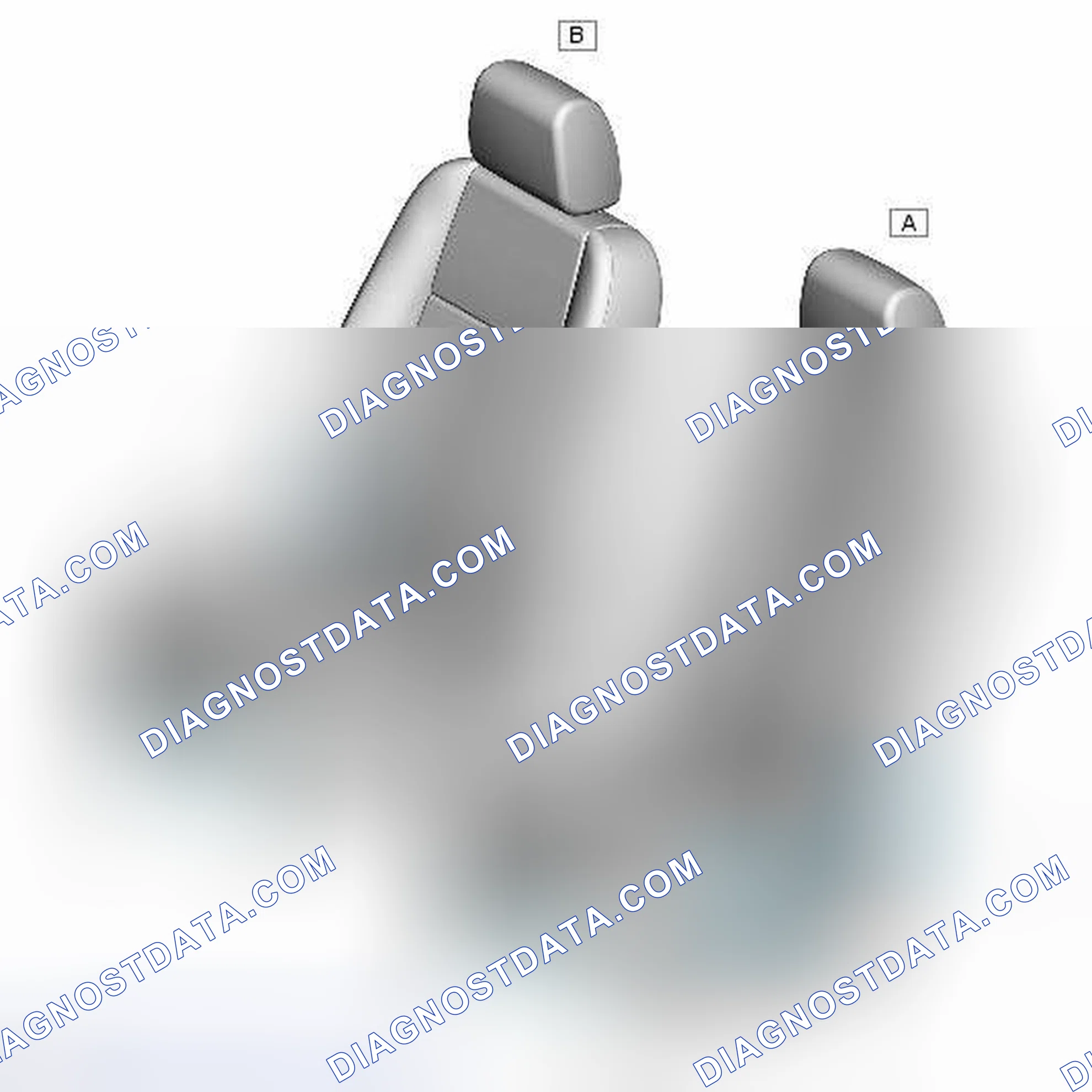 Scheme 67: MANUALLY OPERATED FRONT SEATS