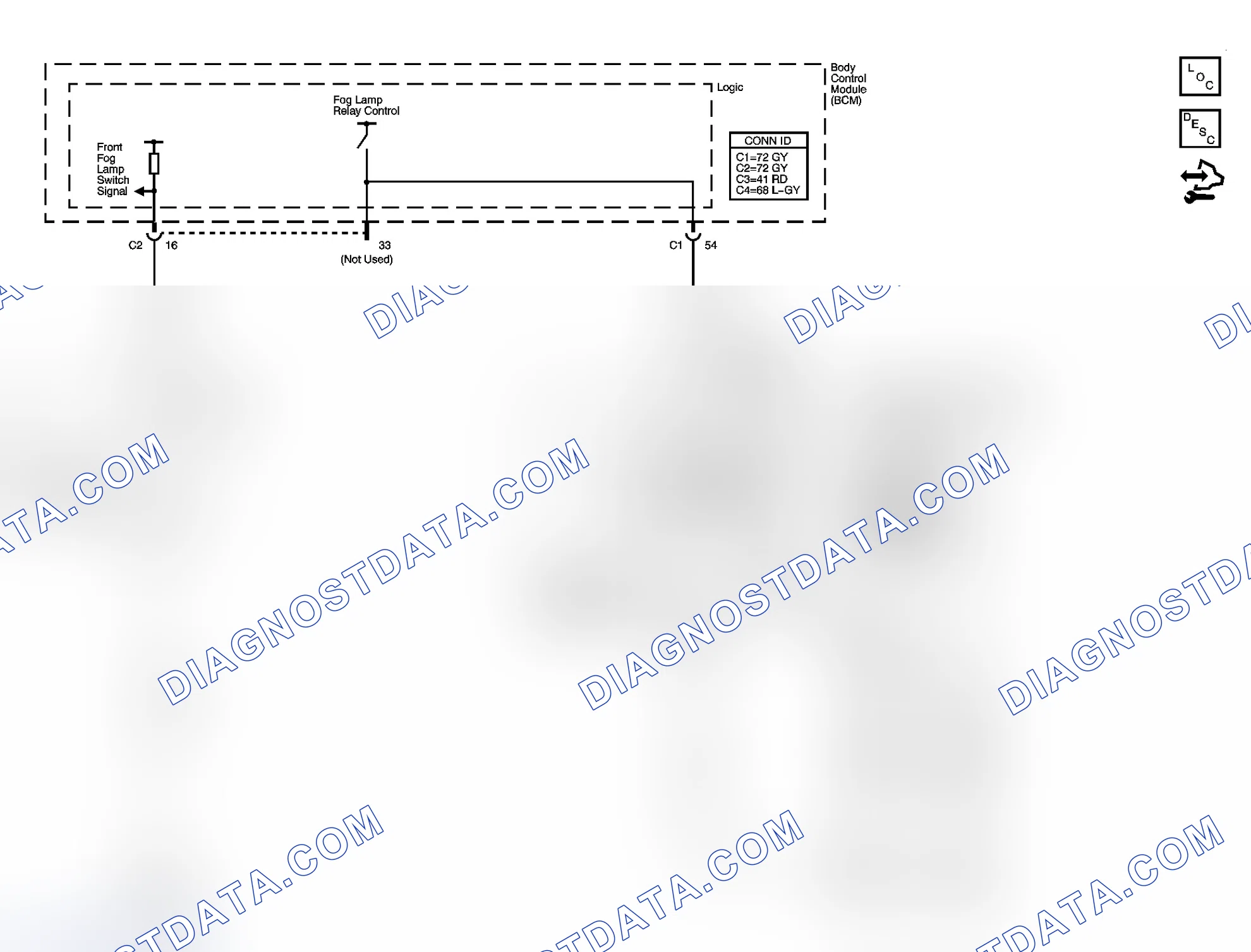 Scheme 2: Fog Lights Schematics