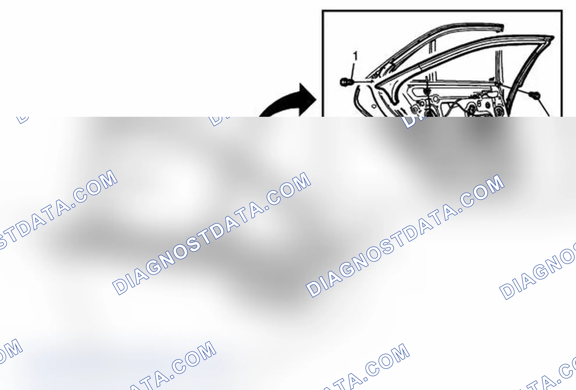 Scheme 16: Rear Side Door Window Belt Reveal Molding Replacement