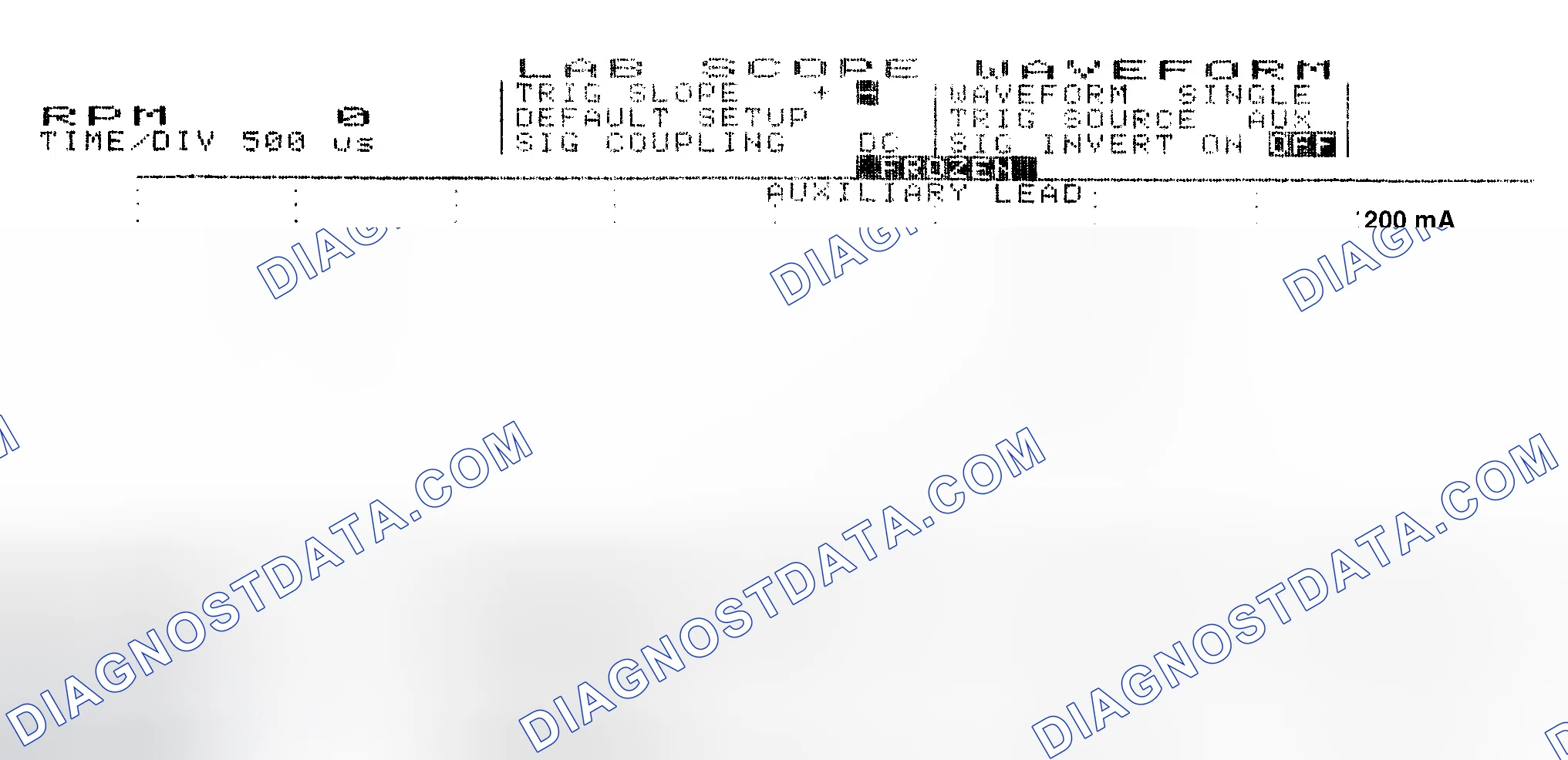Scheme 17: Single Injector w/Normal Current Flow - Current Pattern