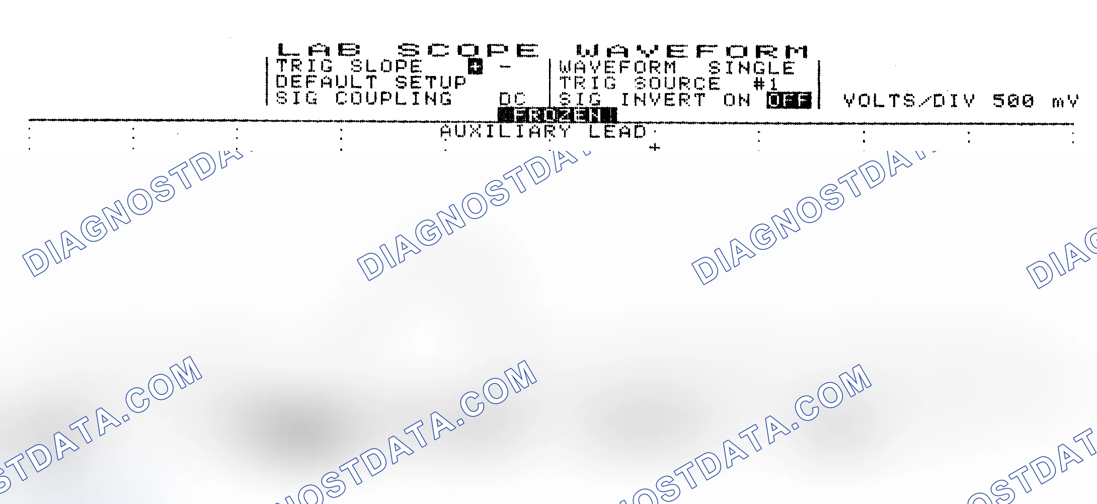 Scheme 10: Single Injector w/Excessive Current Flow - Current Pattern