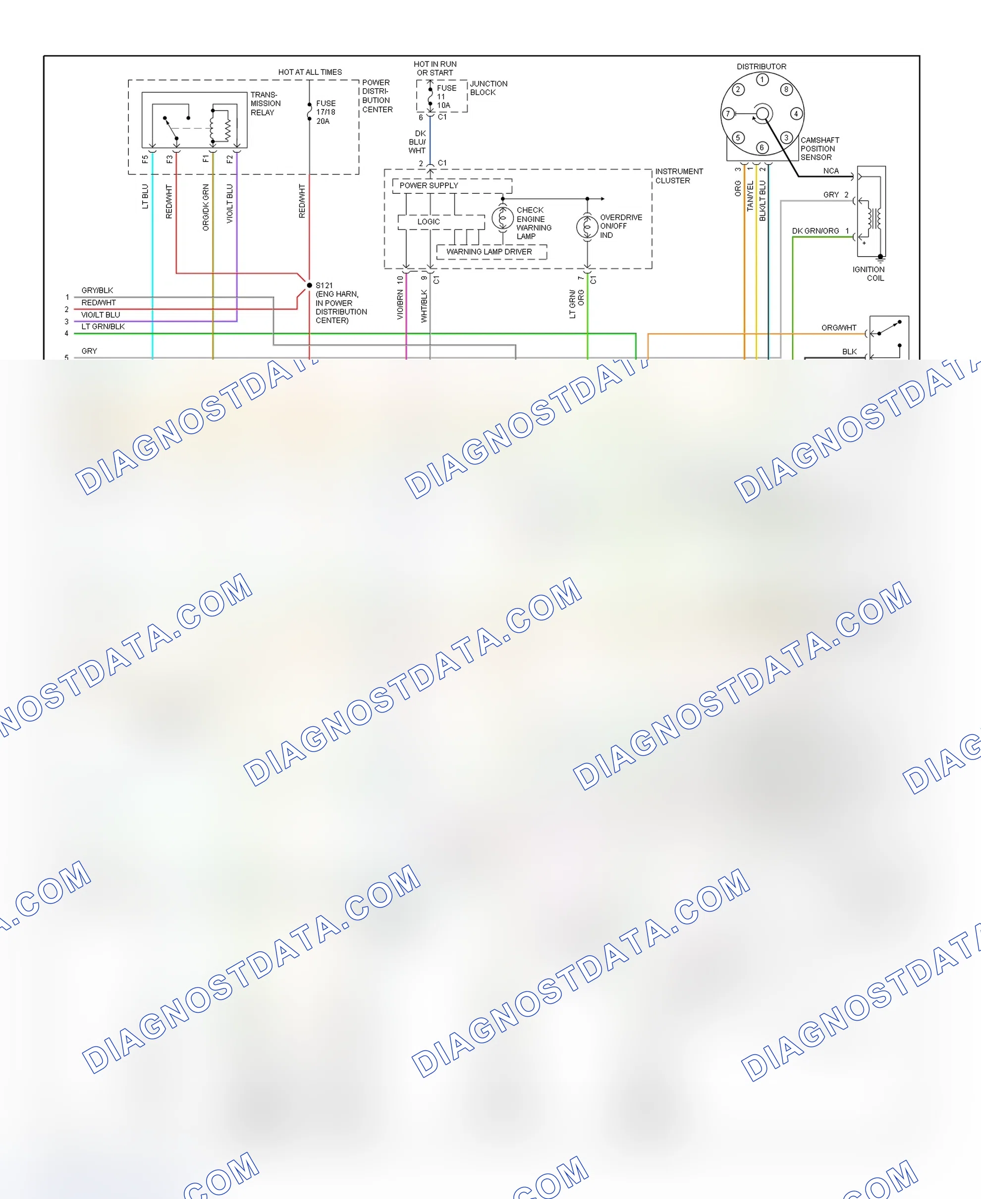 Scheme 6: PCM Wiring Diagram (5.2L - 3 Of 3)