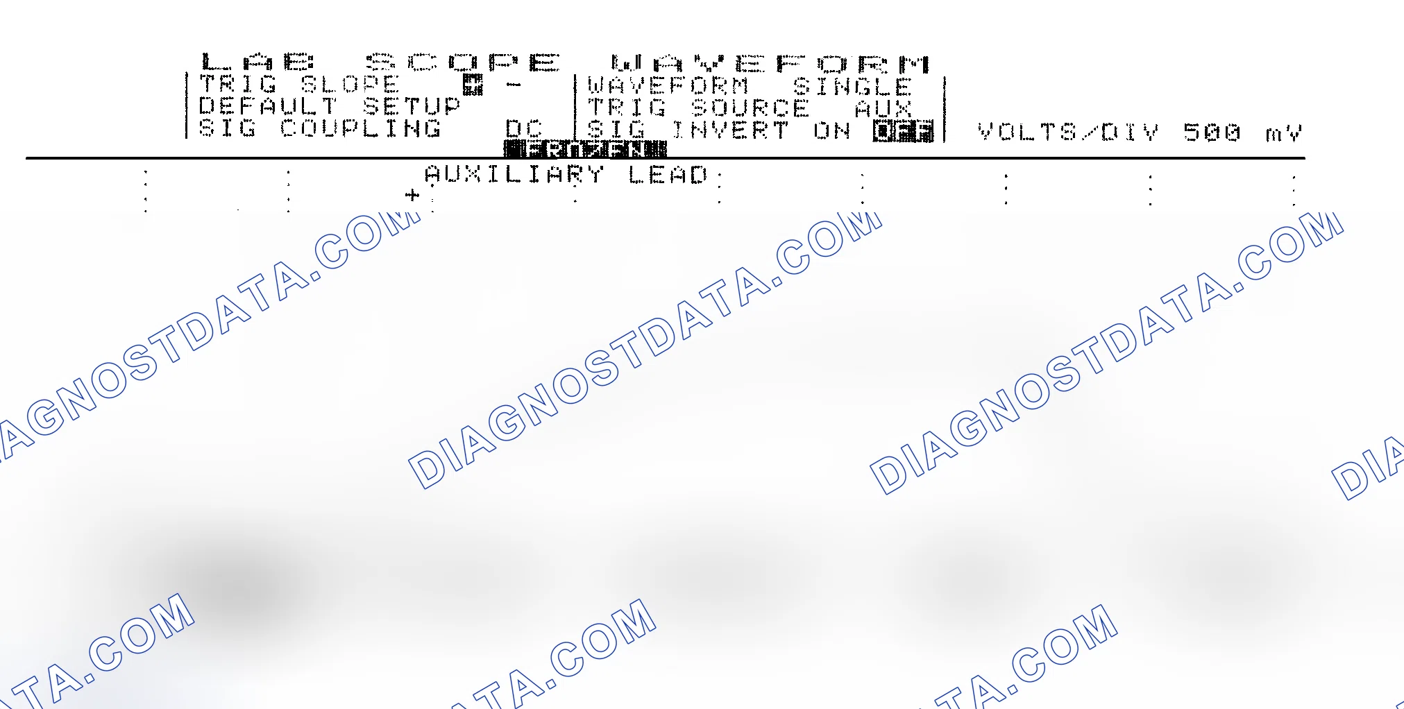 Scheme 14: Single Injector w/Excessive Current Flow - Current Pattern