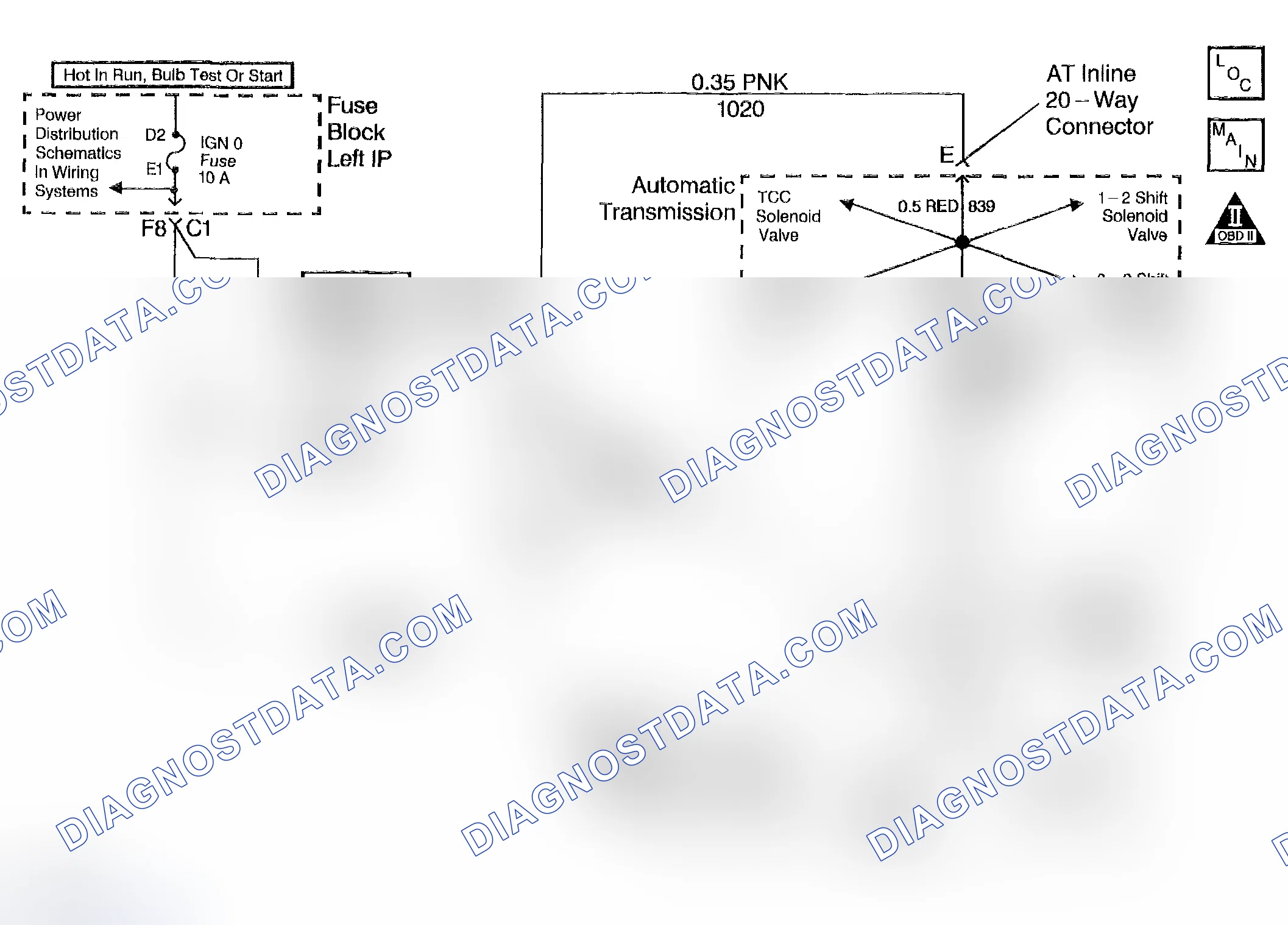 Scheme 316: DTC P0758: Open, Short To Ground Or Short To Power In The 2-3 SS Valve Circuit