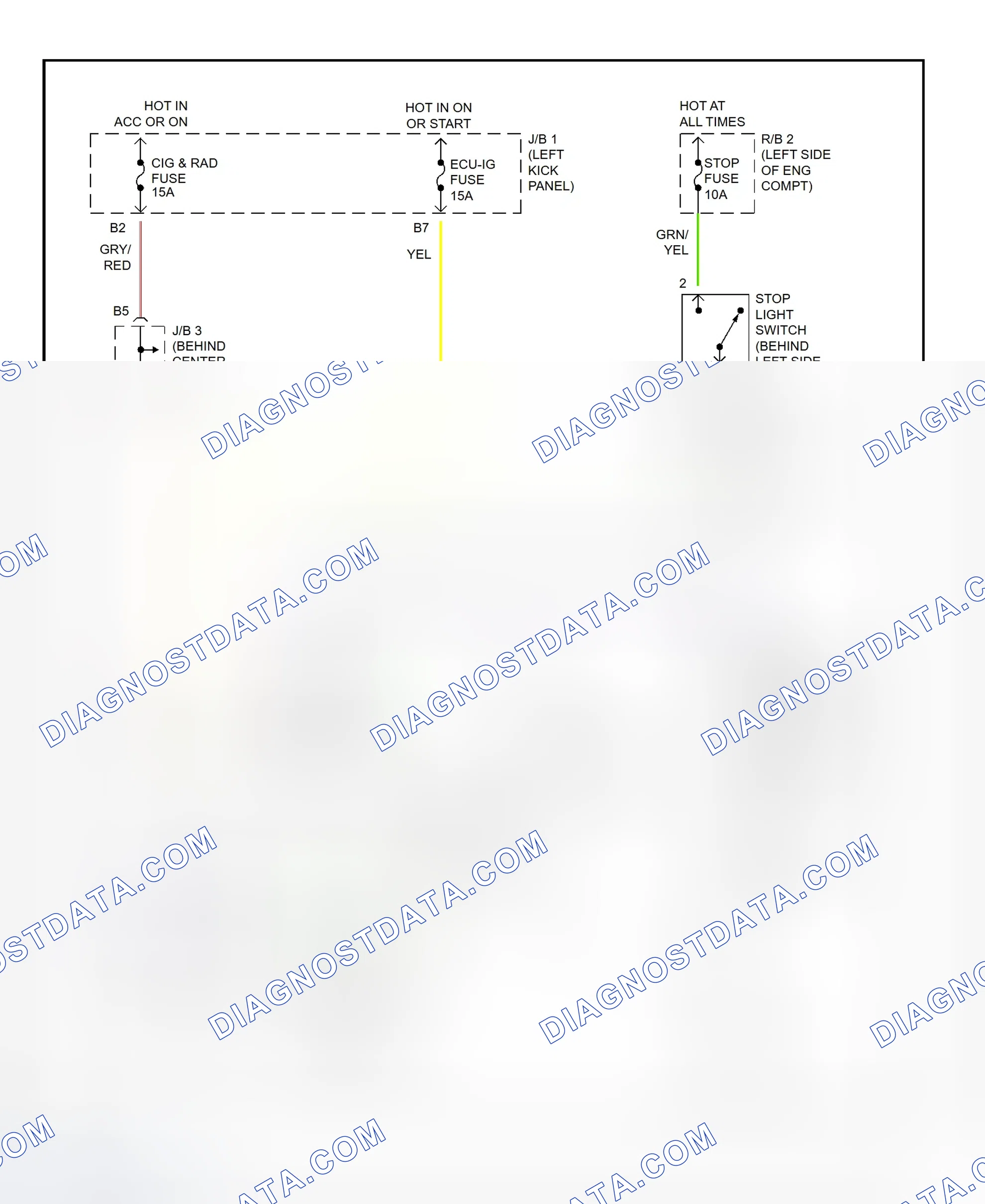 Scheme 21: Shift Interlock System Wiring Diagram (1995-96 Tacoma)
