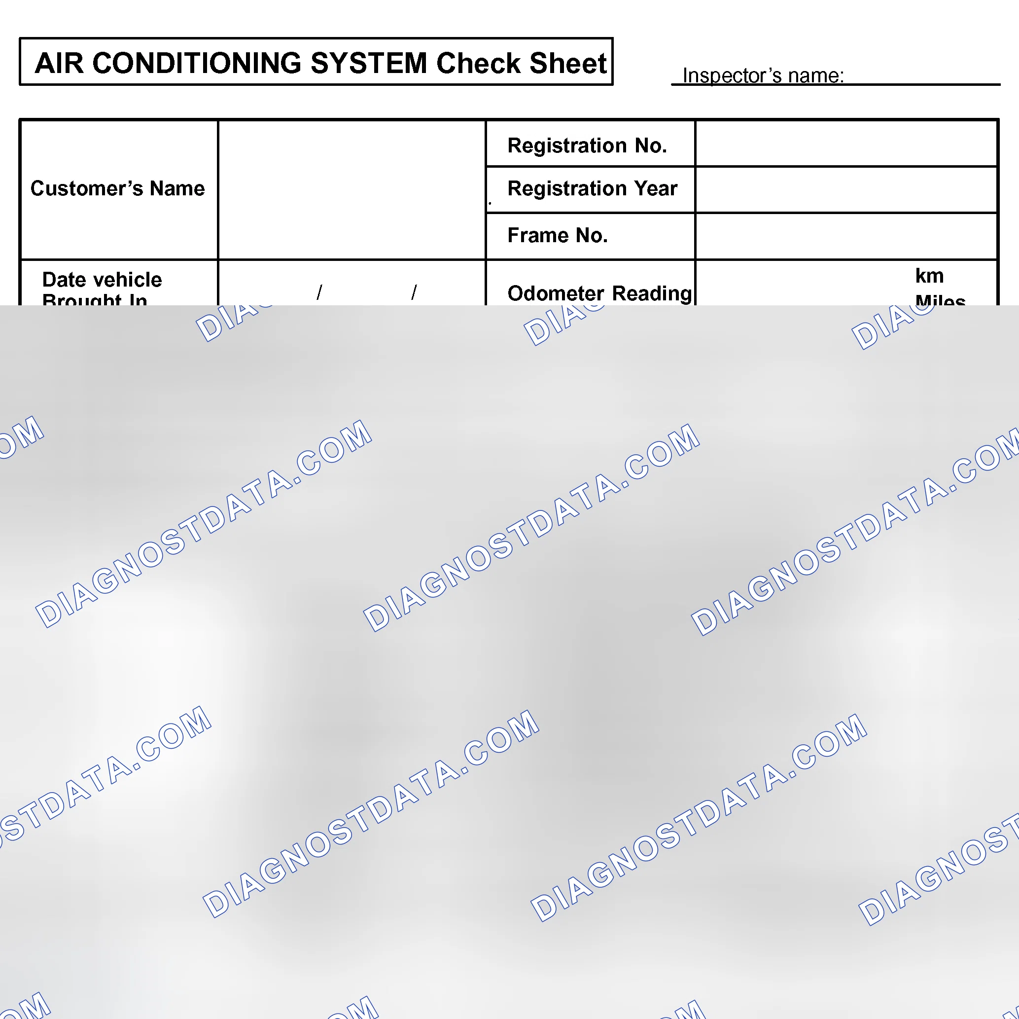 Scheme 1: CUSTOMER PROBLEM ANALYSIS CHECK
