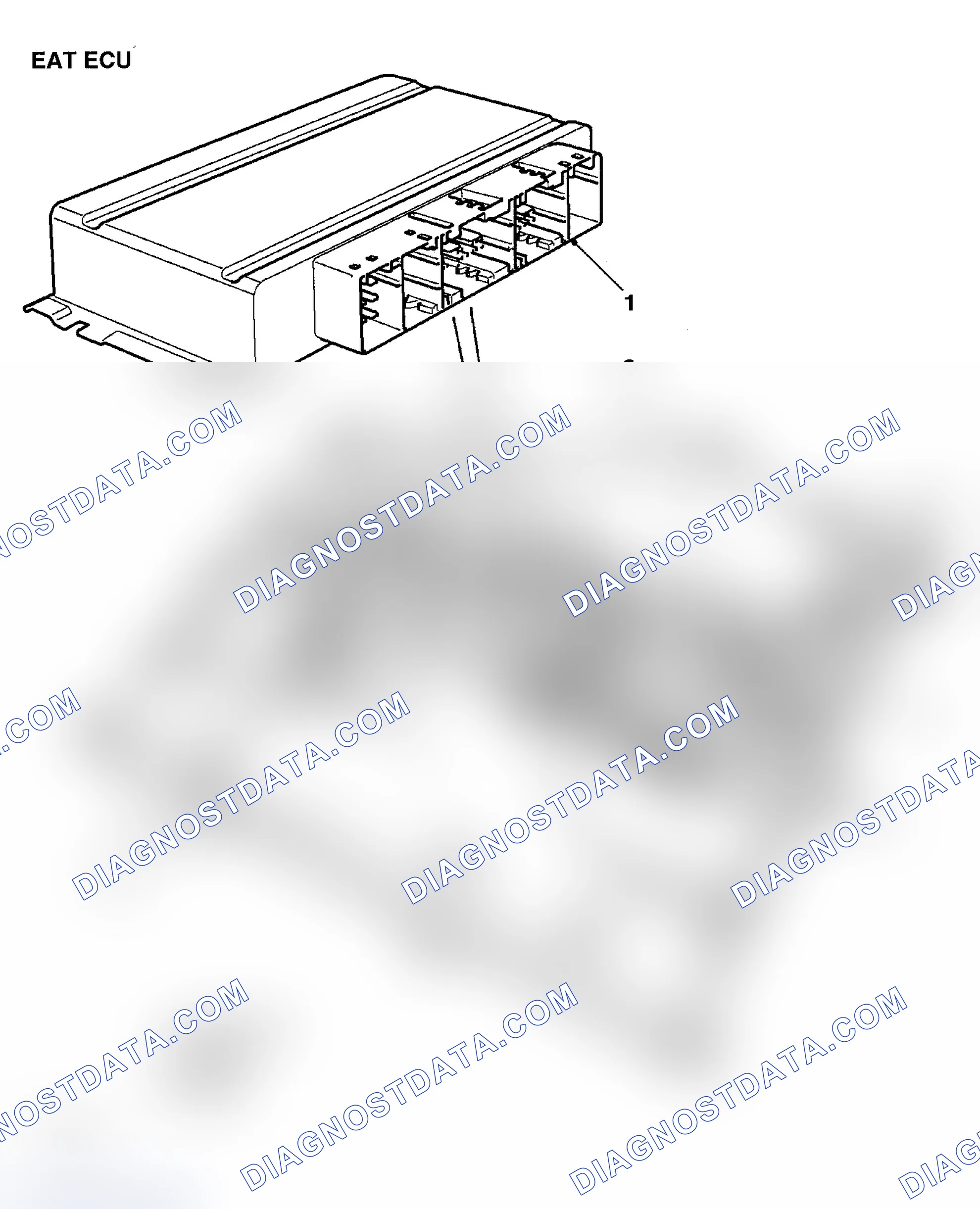 Scheme 50: Electronic Automatic Transmission (EAT) ECU