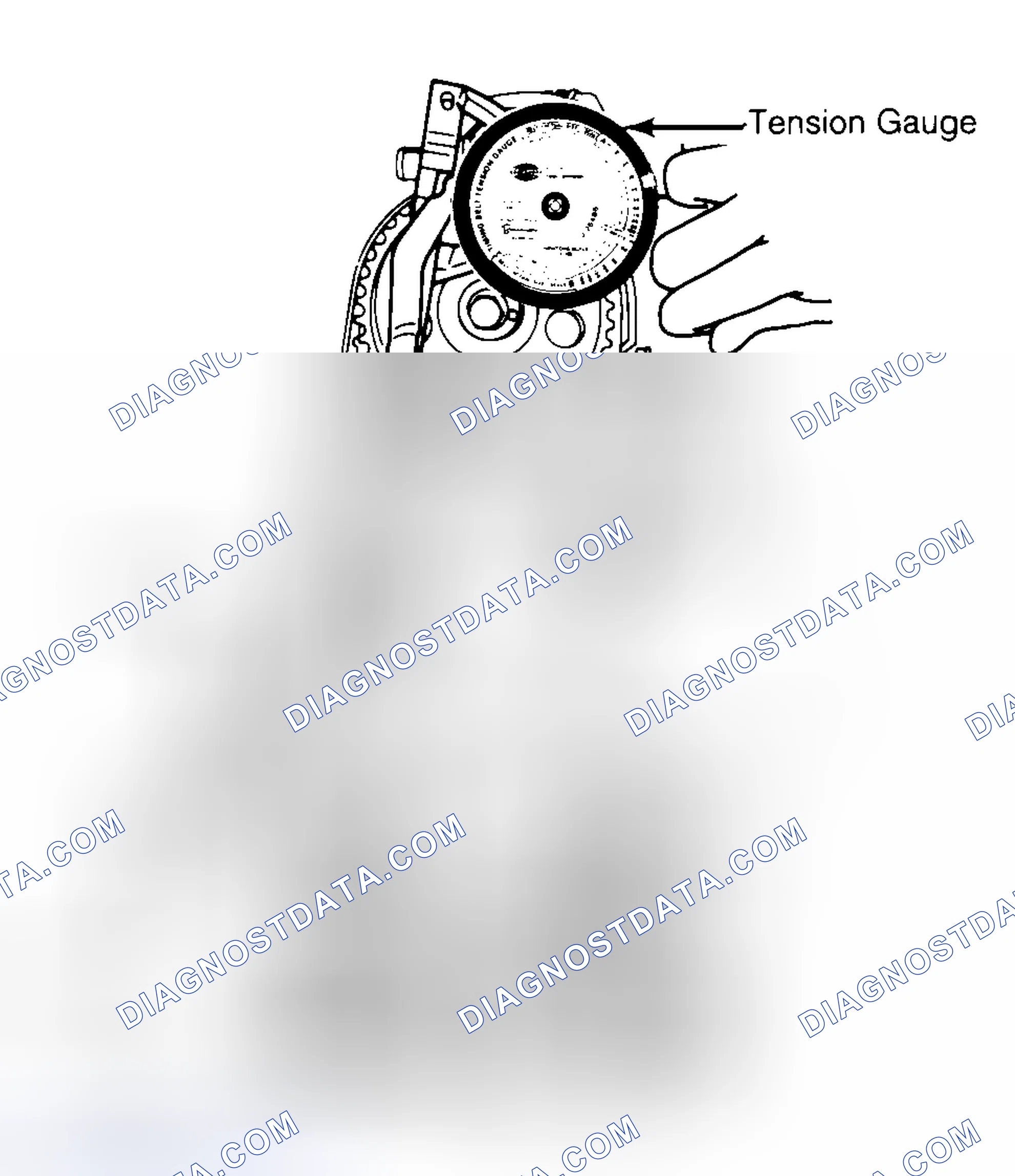 Scheme 3: Adjusting Typical Timing Belt Tension