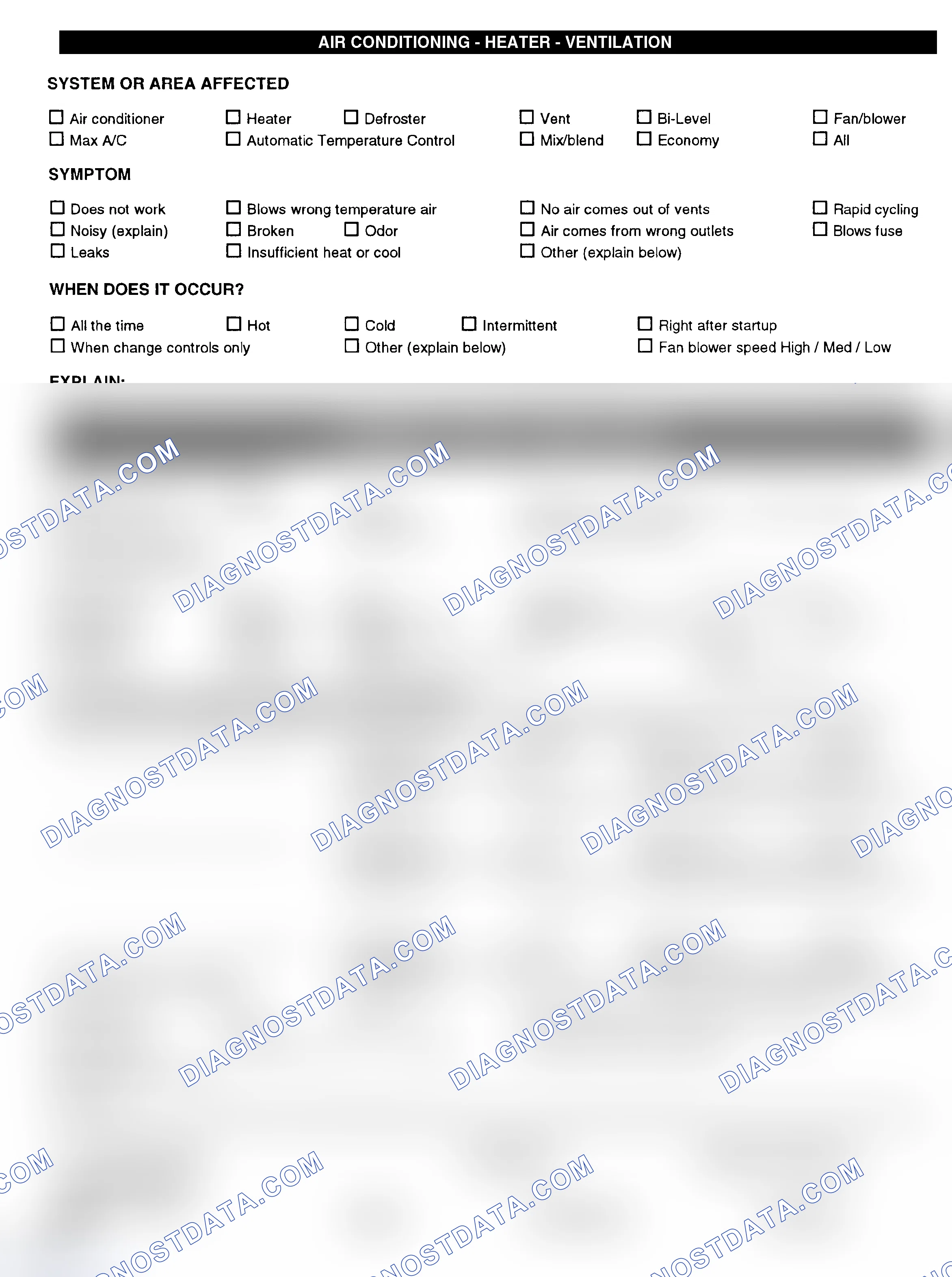 Scheme 4: Symptom Check List - Page 3