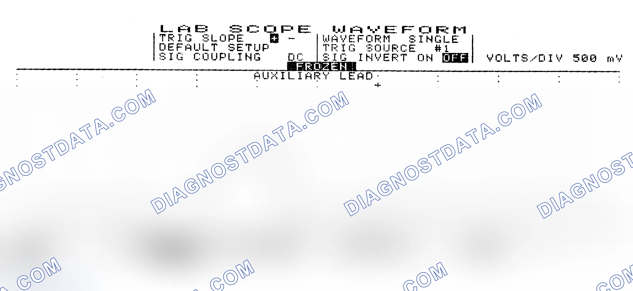 Scheme 10: Single Injector w/Excessive Current Flow - Current Pattern