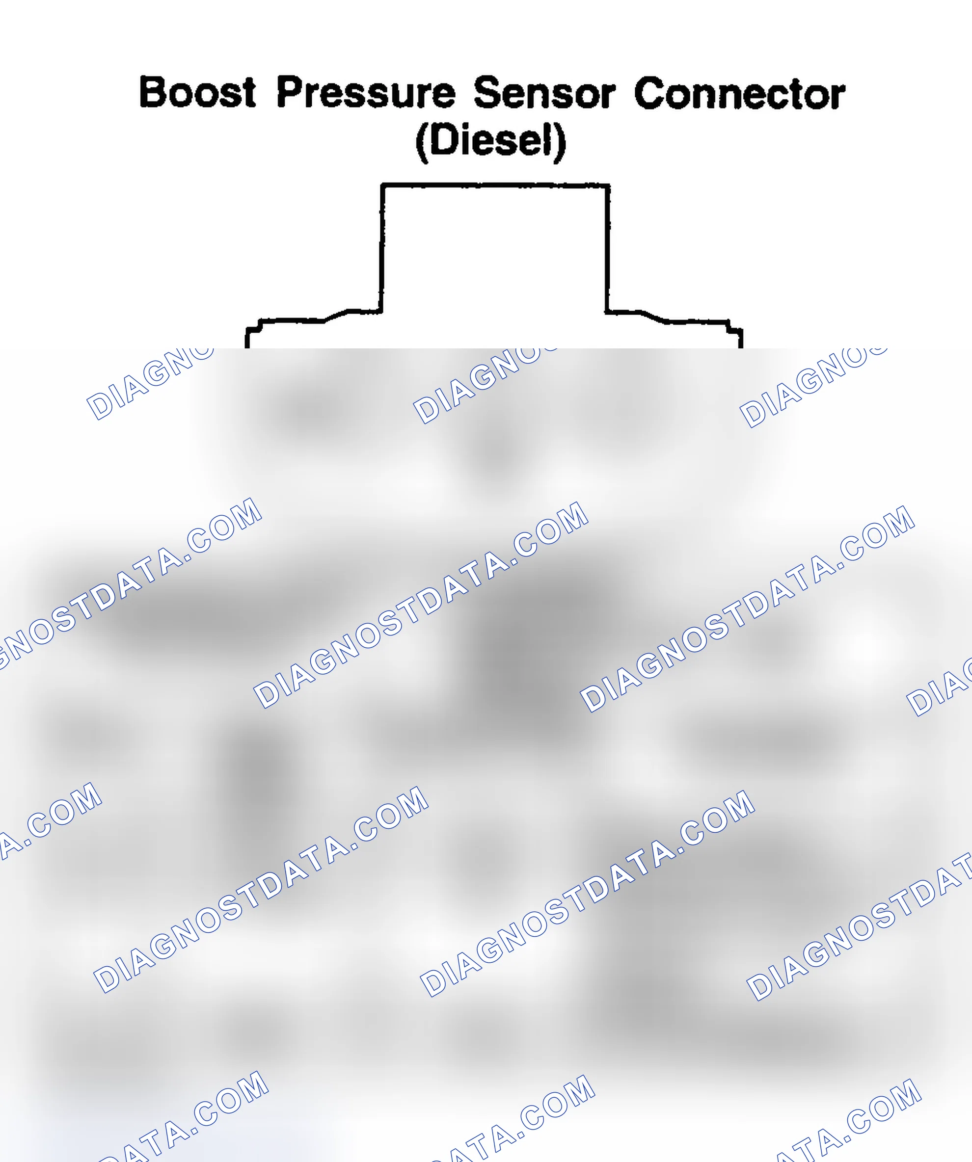 Scheme 127: BOOST PRESSURE SENSOR (DIESEL)