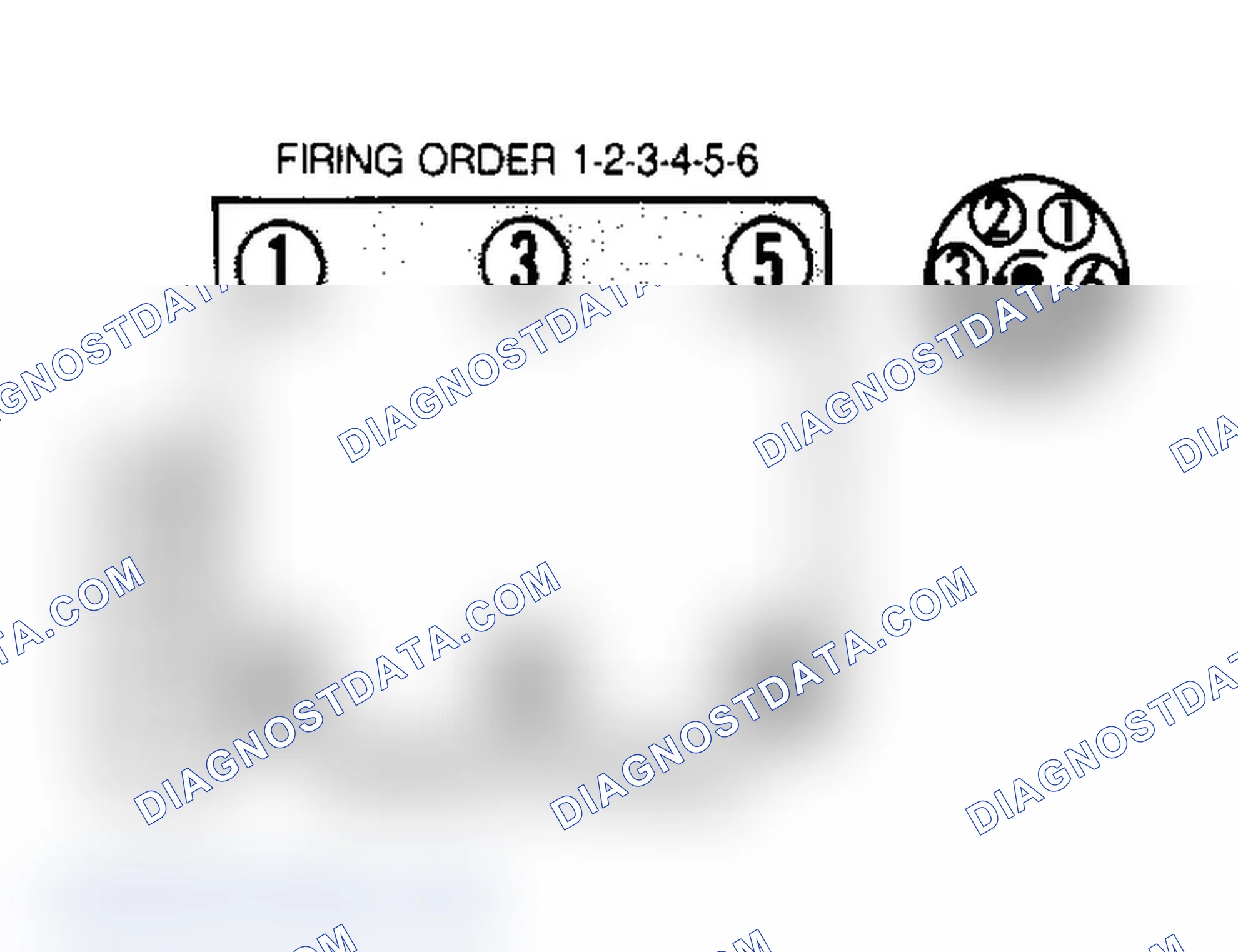 Scheme 1: Firing Order & Timing Marks (ES250)