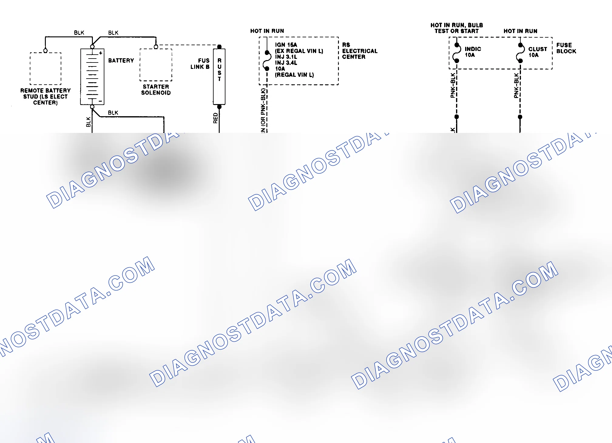 Scheme 15: Charging System Schematic (Cutlass Supreme, Grand Prix, Lumina & Regal)