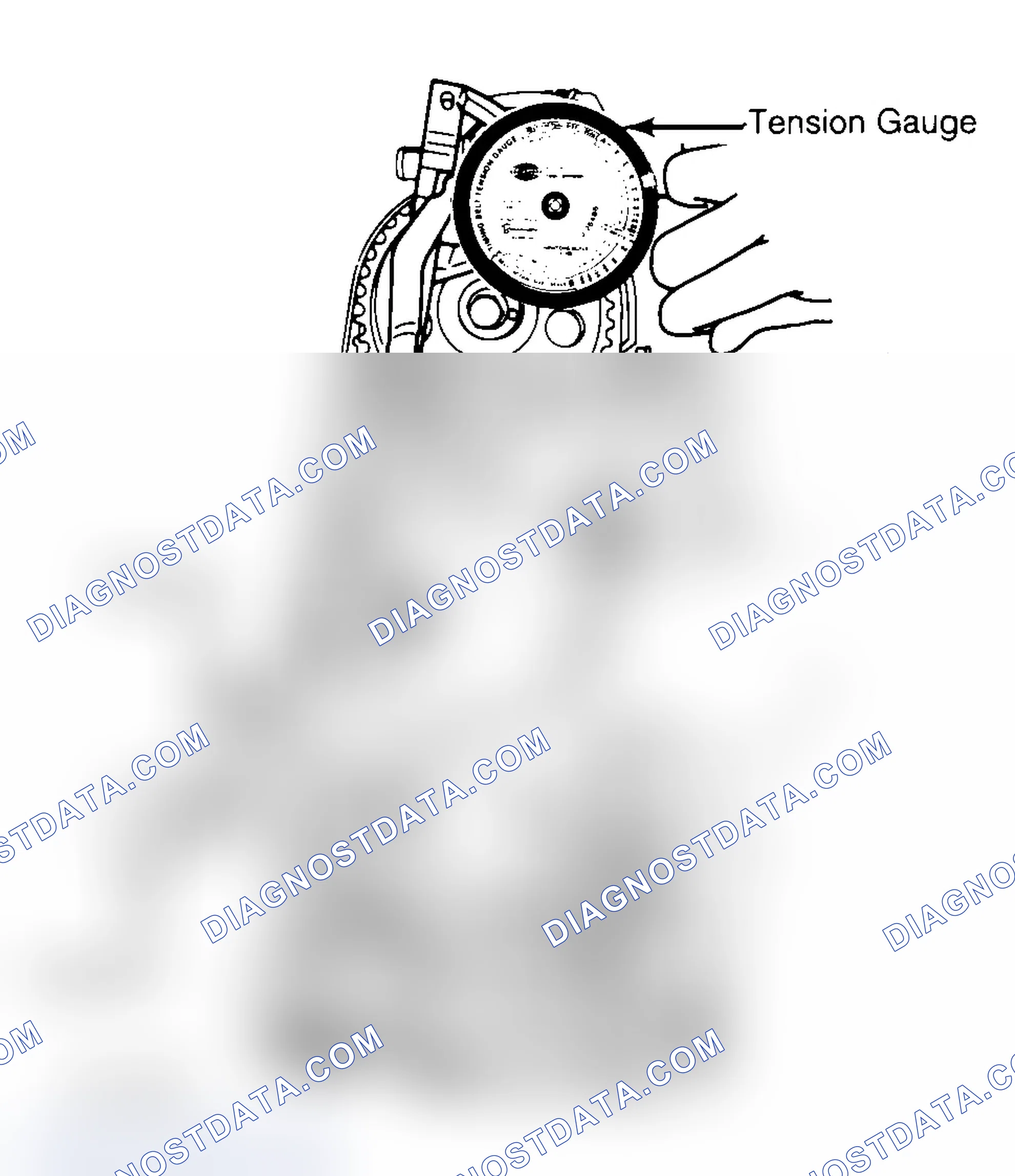 Scheme 28: Adjusting Typical Timing Belt Tension