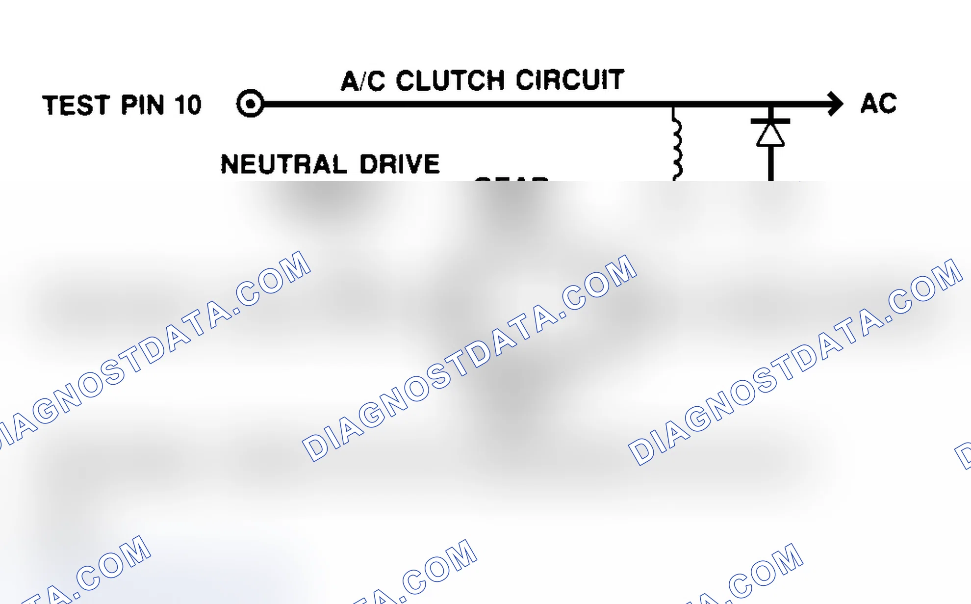 Scheme 71: Neutral Drive-A/C Input Ckt for 1.6L EFI/Turbo & 2.3L HSC/CFI with M/T
