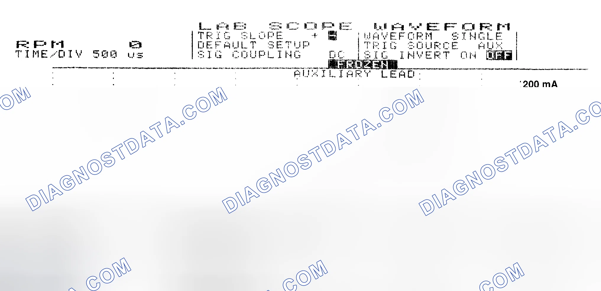 Scheme 17: Single Injector w/Normal Current Flow - Current Pattern