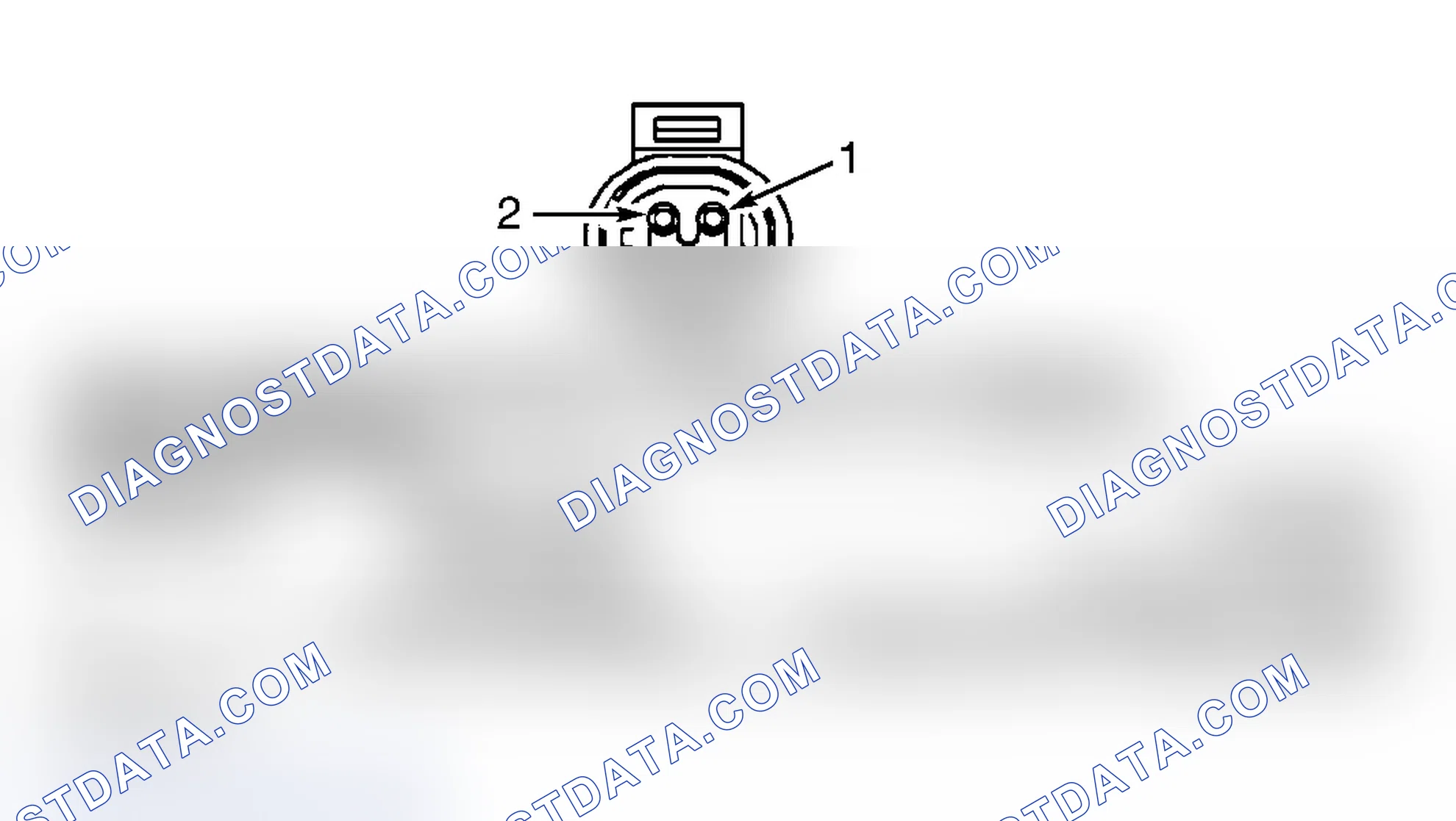Scheme 87: EVAP PURGE SOLENOID HARNESS CONNECTOR END VIEW