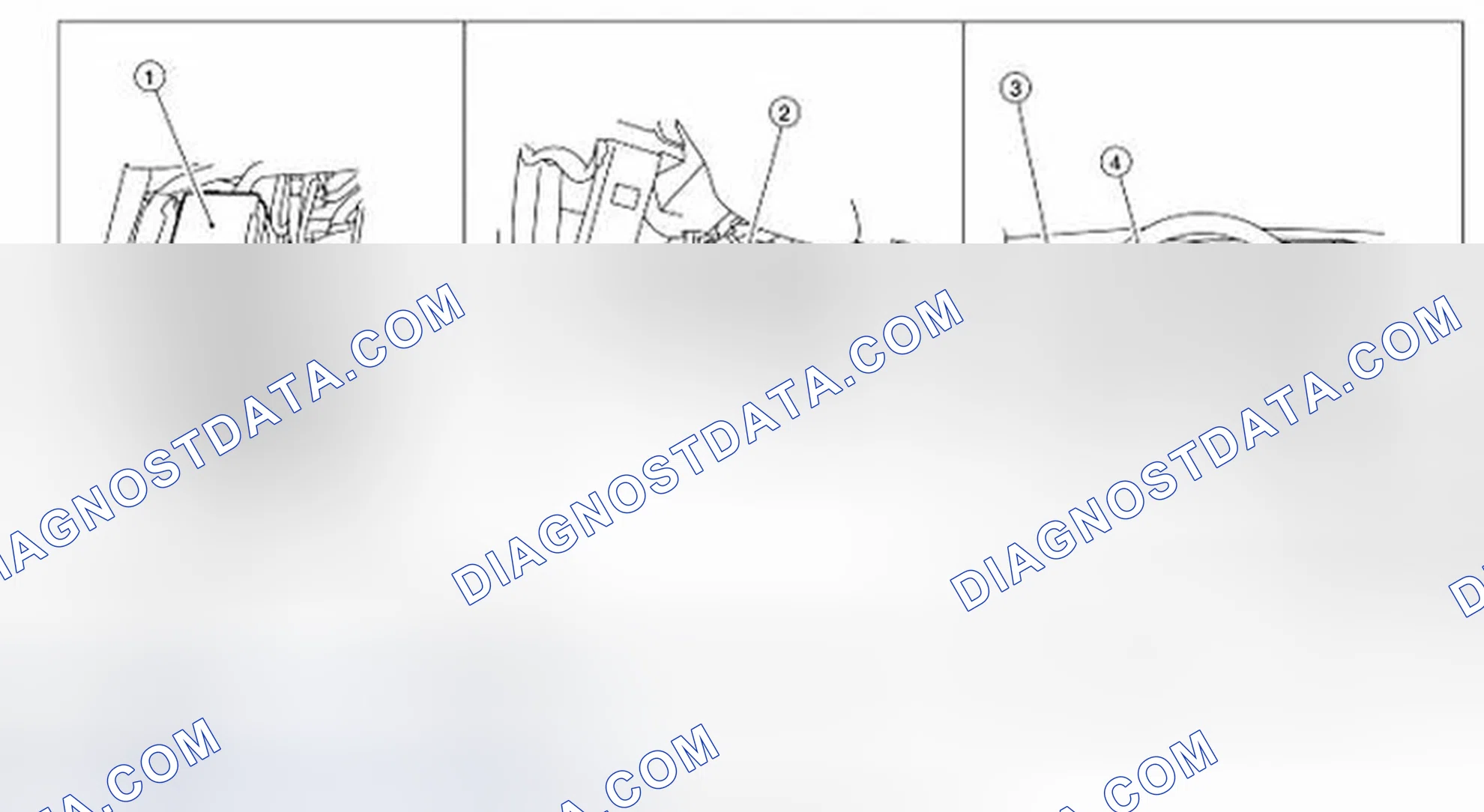 Scheme 1: Identifying Headlamp Components And Harness Connector Location (For USA)