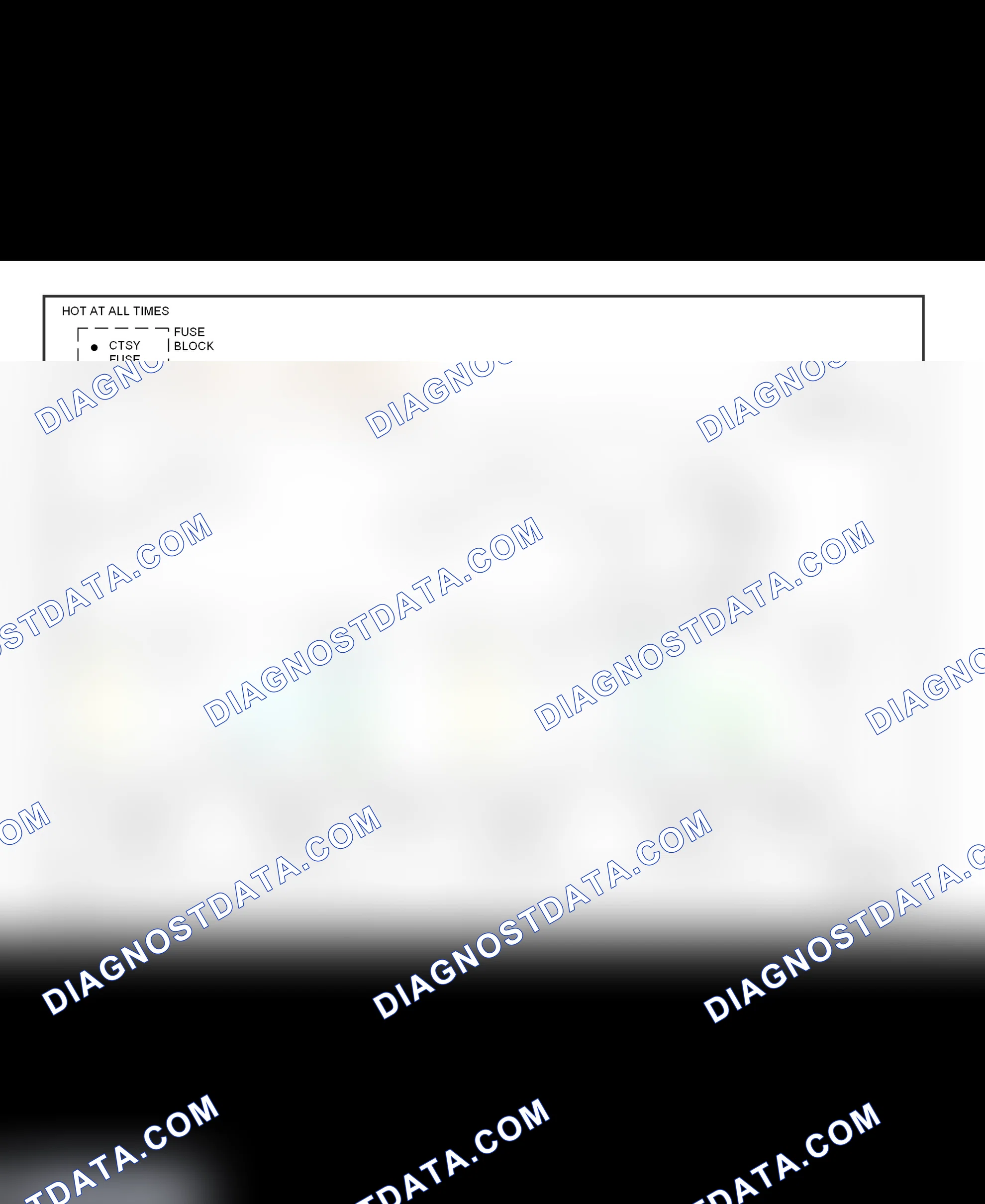 Scheme 2: Power Mirror Wiring Diagram