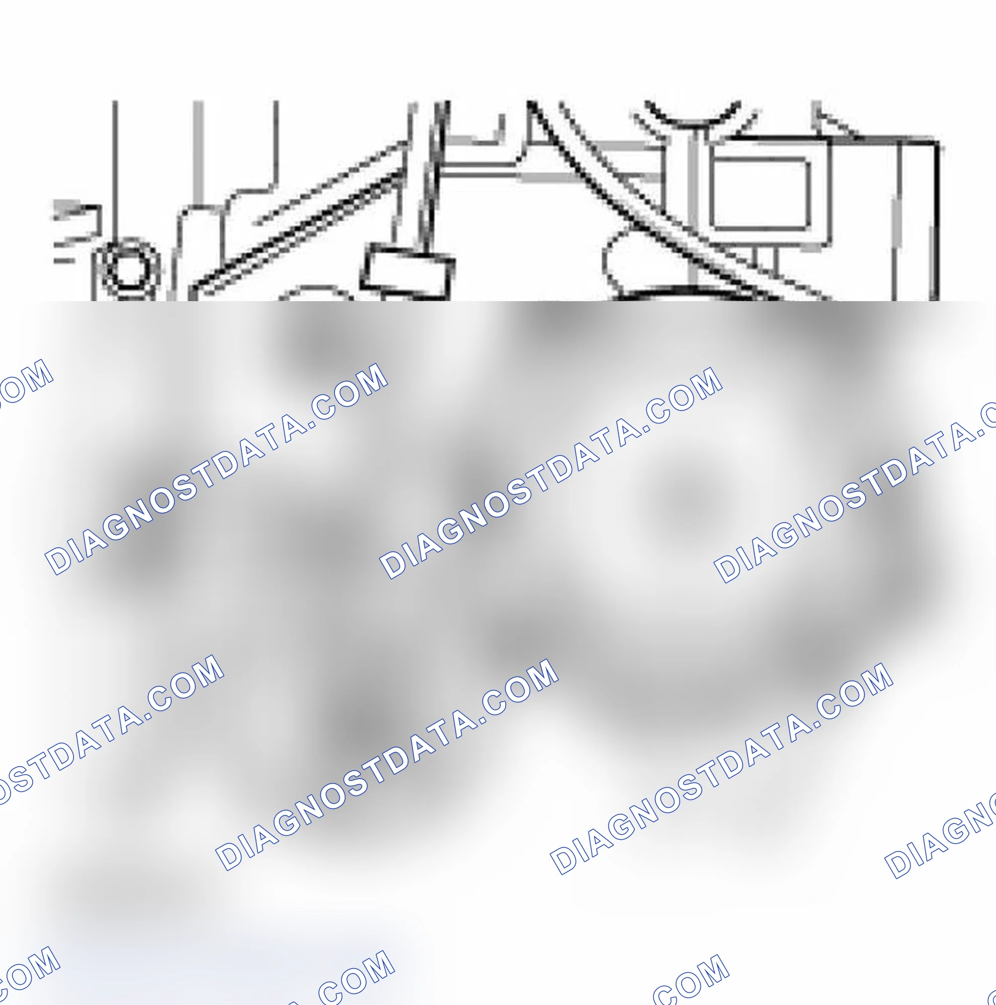 Scheme 584: REMOVING CAMSHAFTS, CYLINDER BANK 4 - 6