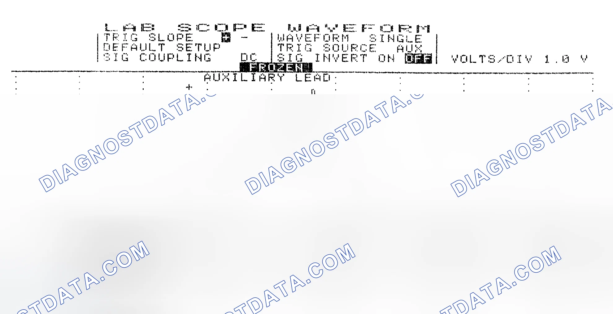 Scheme 19: Single Injector w/Excessive Current Flow - Current Pattern