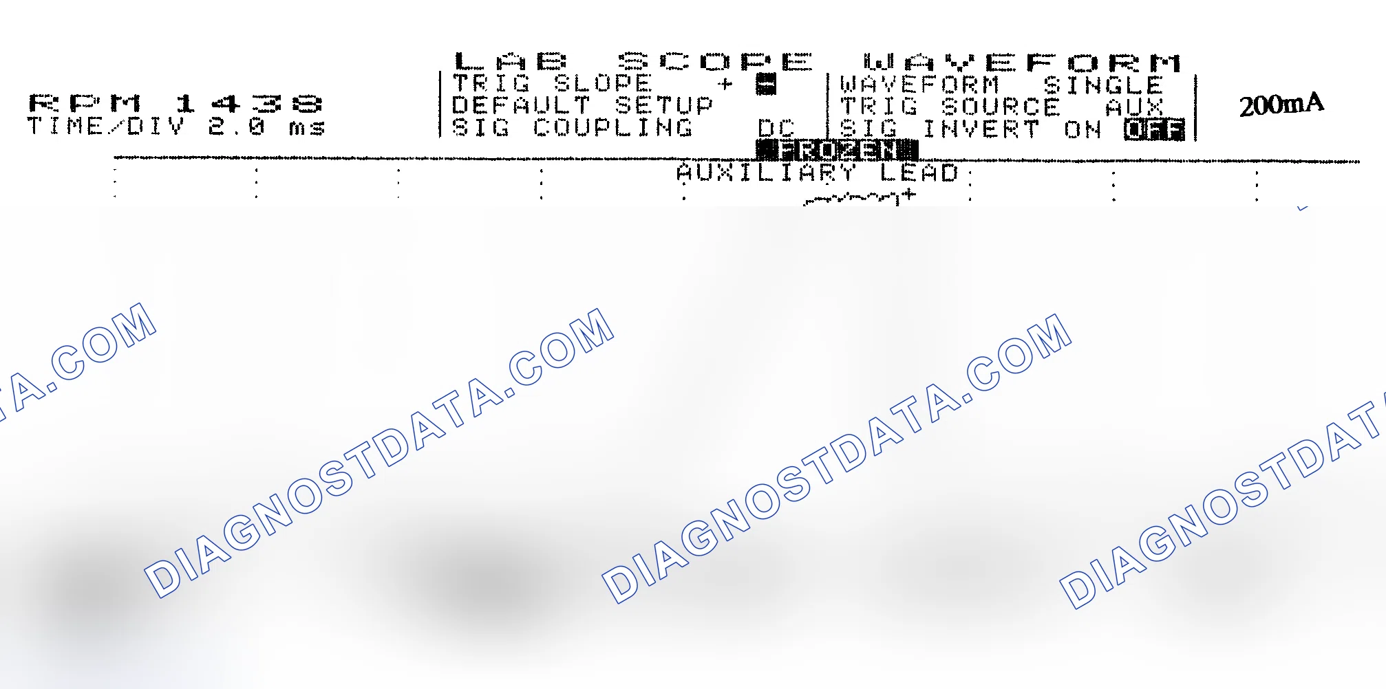 Scheme 15: Single Injector w/Normal Current Flow - Current Pattern