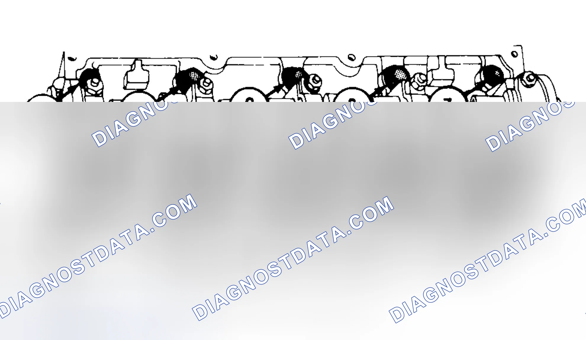 Scheme 7: Typical Cylinder Head Tightening or Loosening Sequence