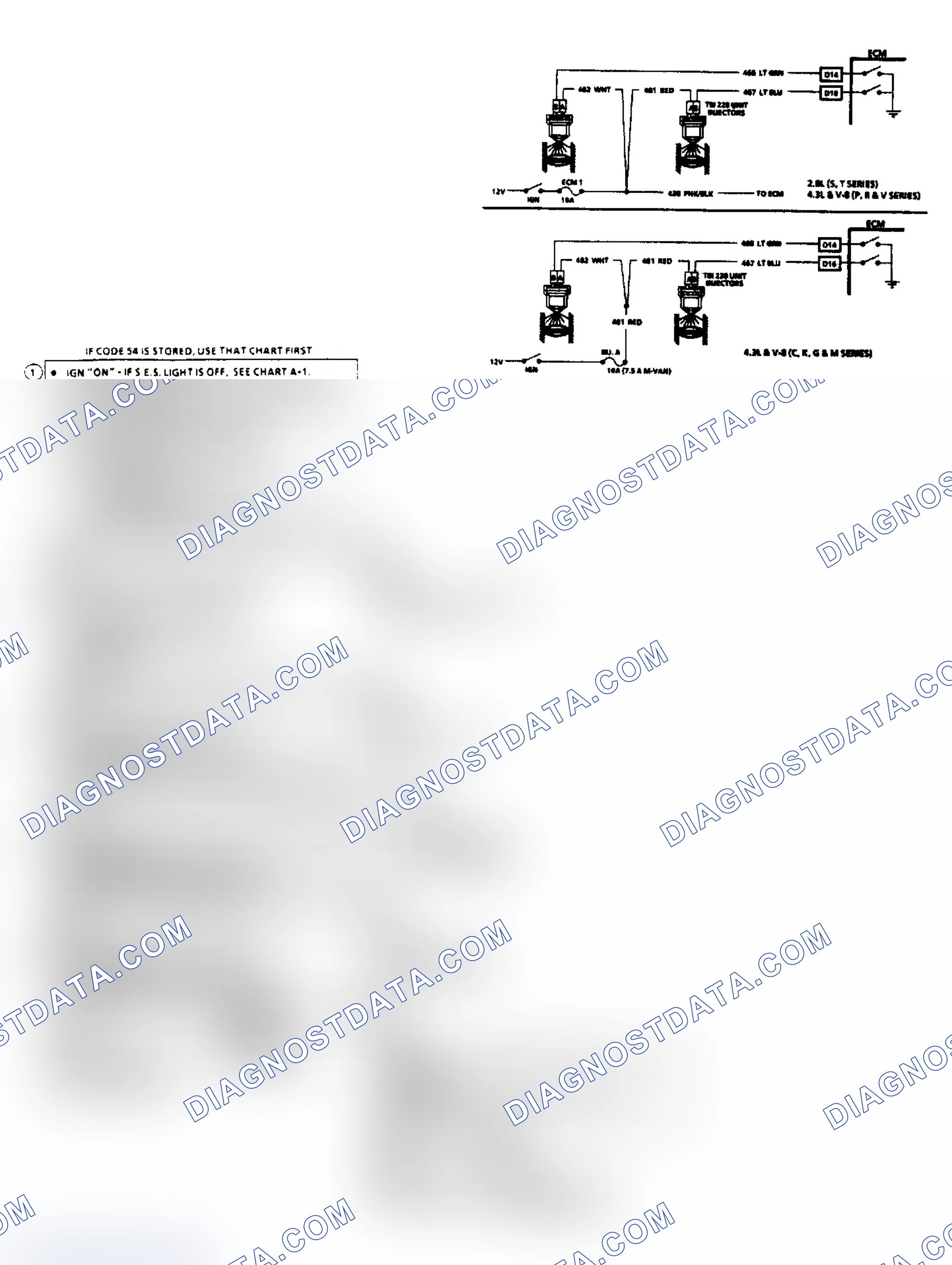 Scheme 32: Chart A3 Cranks, But Will Not Run (All Except 2.5L)