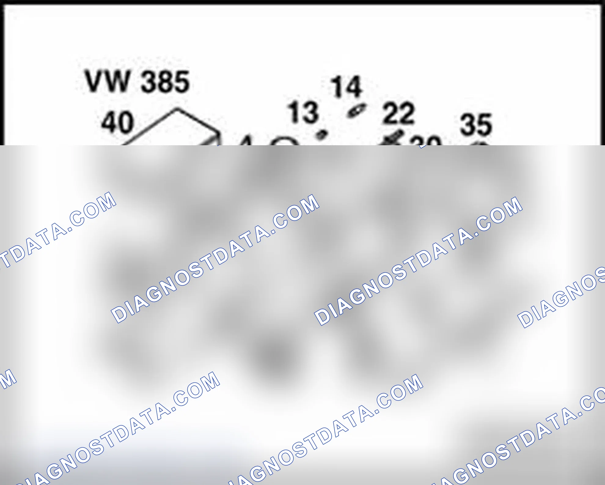 Scheme 1285: Drive pinion, adjusting
