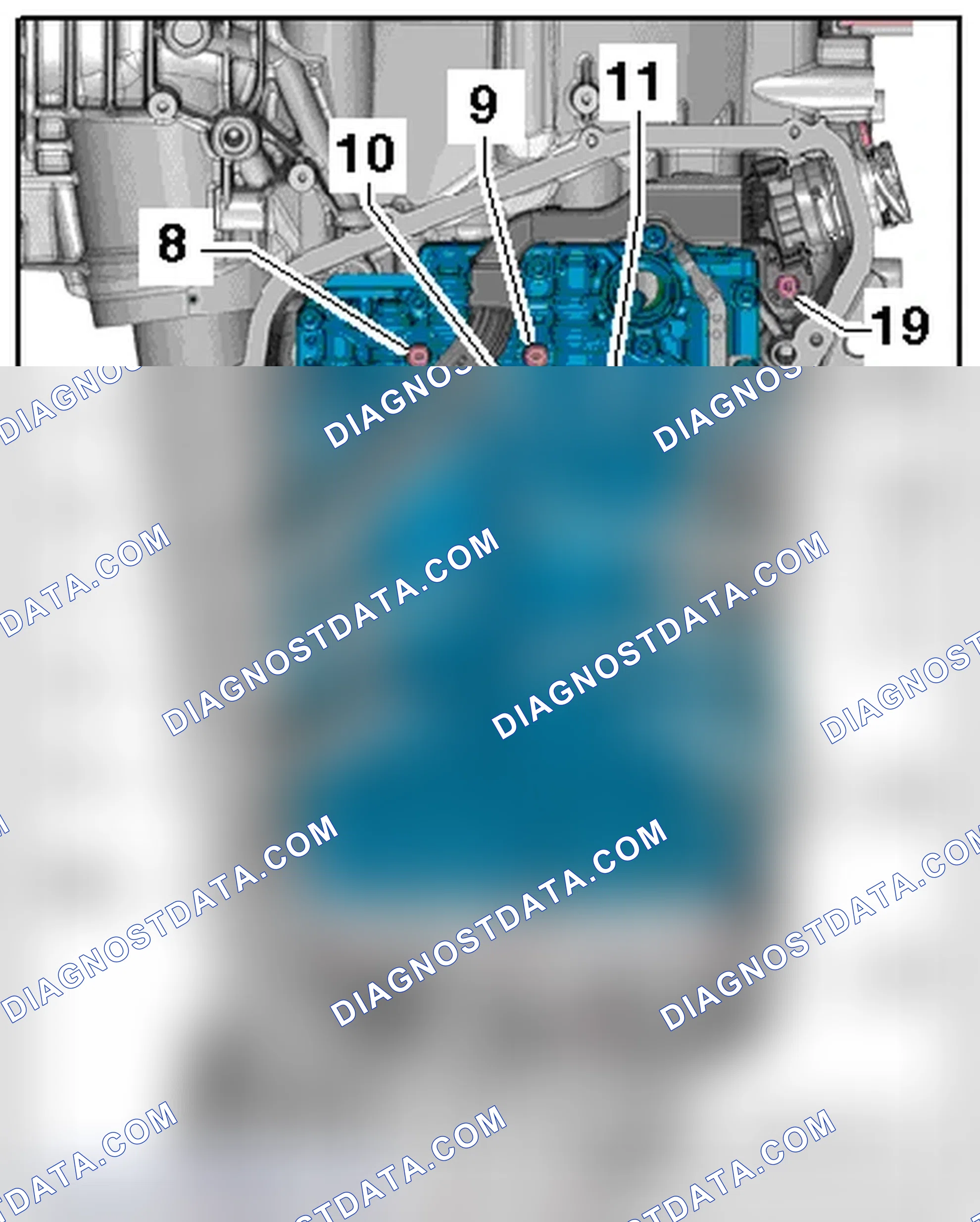 Scheme 489: MECHATRONIC, TIGHTENING SPECIFICATION AND SEQUENCE