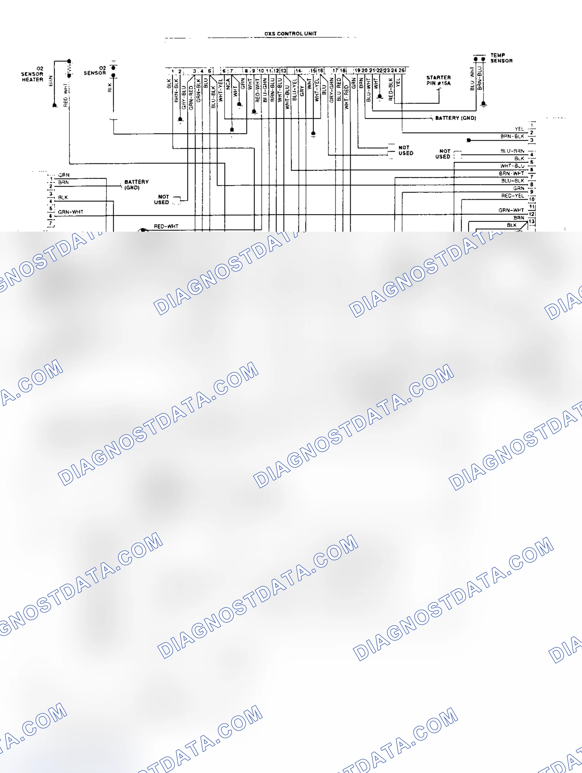 Scheme 29: CIS-E Wiring Diagram (Scirocco - (16-Valve)
