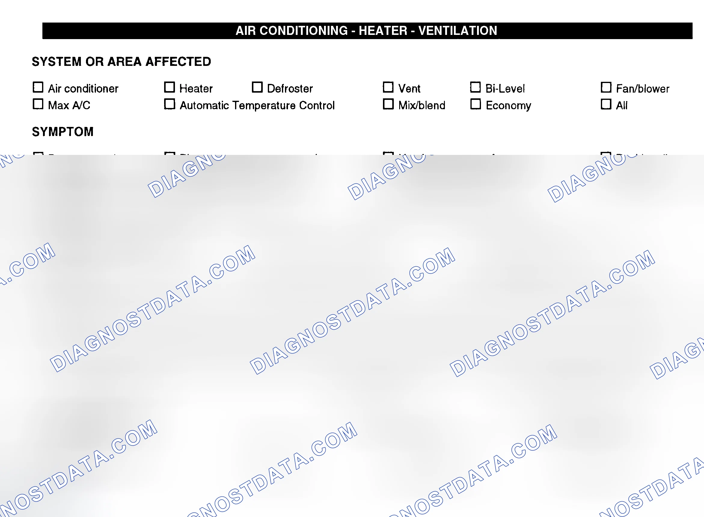 Scheme 8: Air Conditioning, Heater & Ventilation