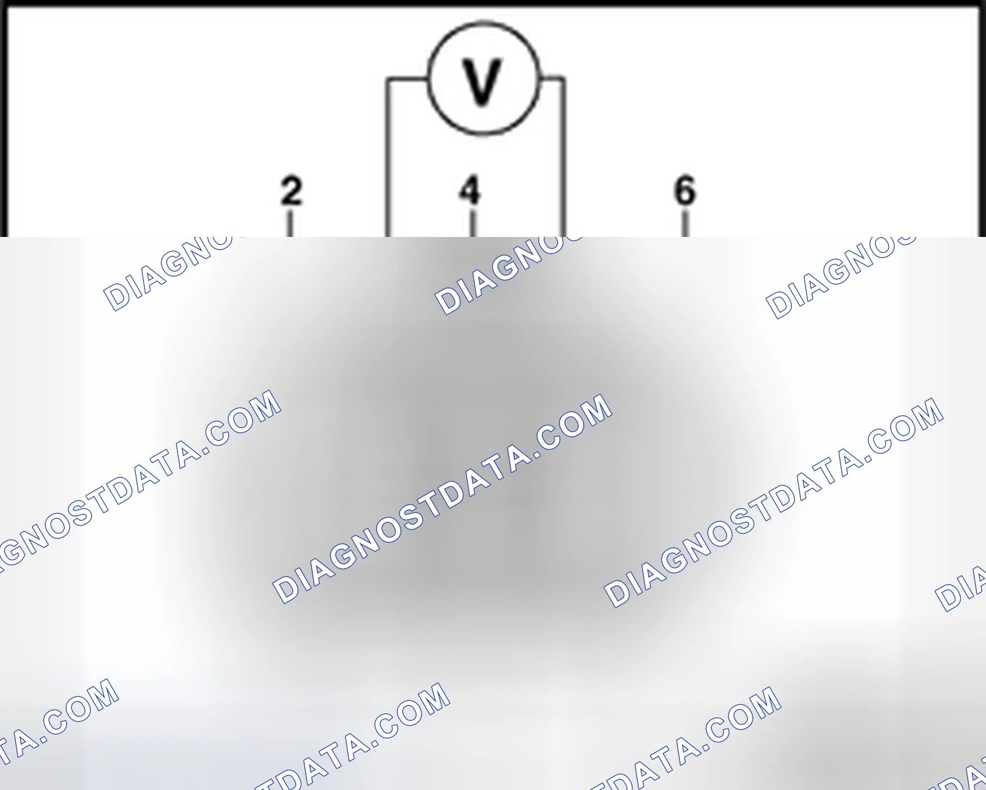 Scheme 906: Checking voltage supply and wiring to control module