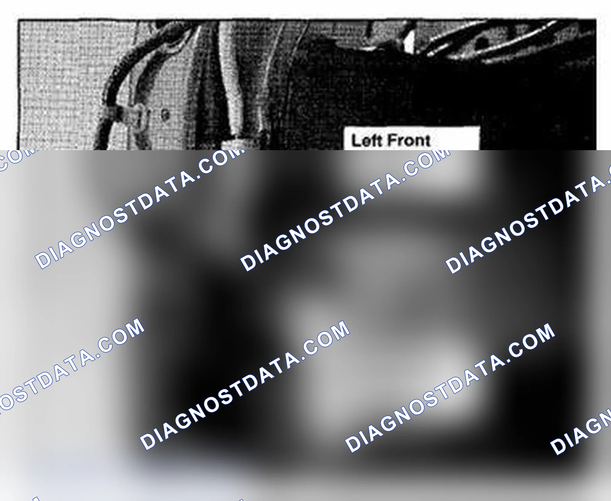 Scheme 407: Behind Left Side Of Front Bumper Component Location (Photo 2)
