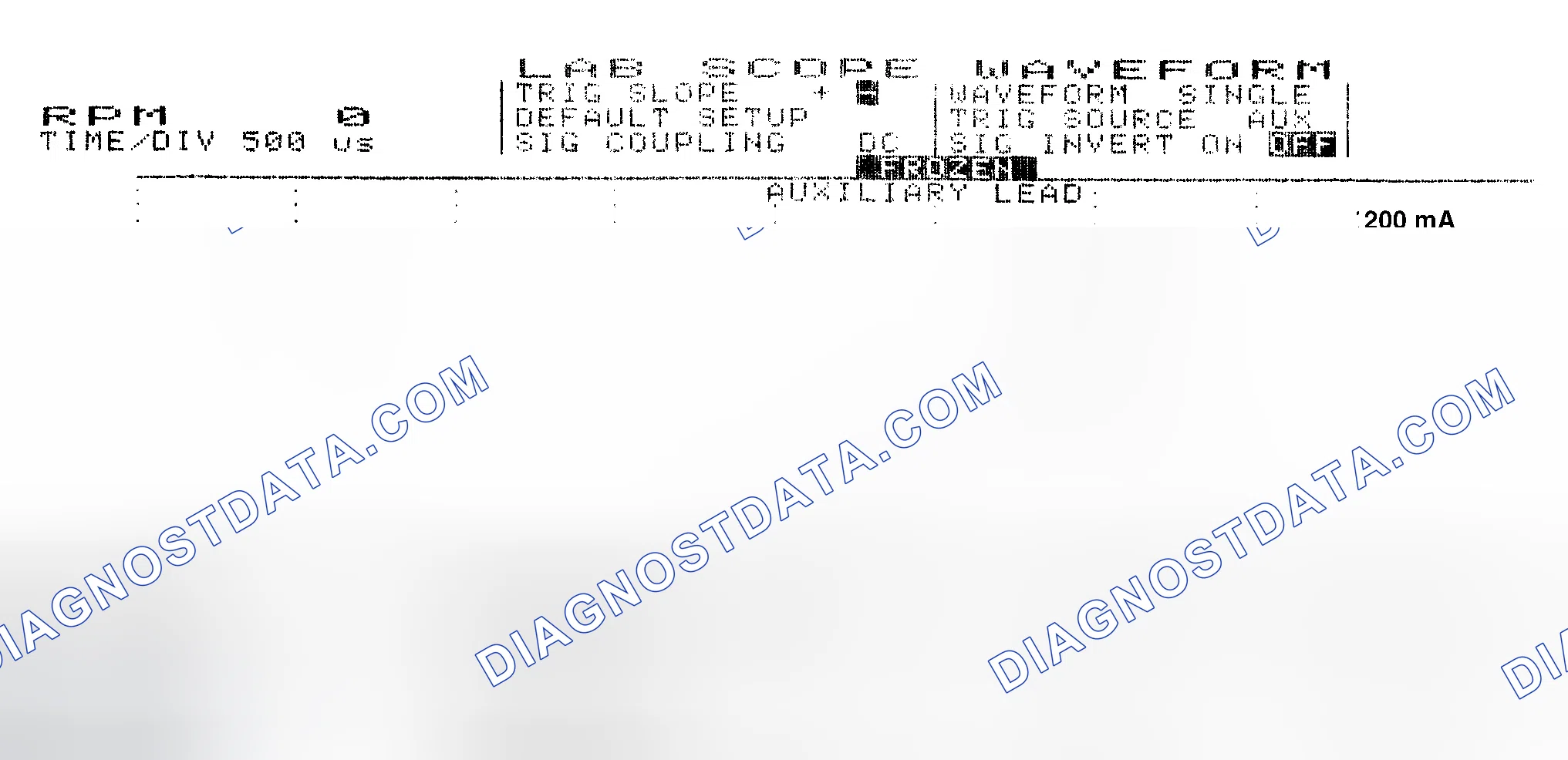 Scheme 17: Single Injector w/Normal Current Flow - Current Pattern